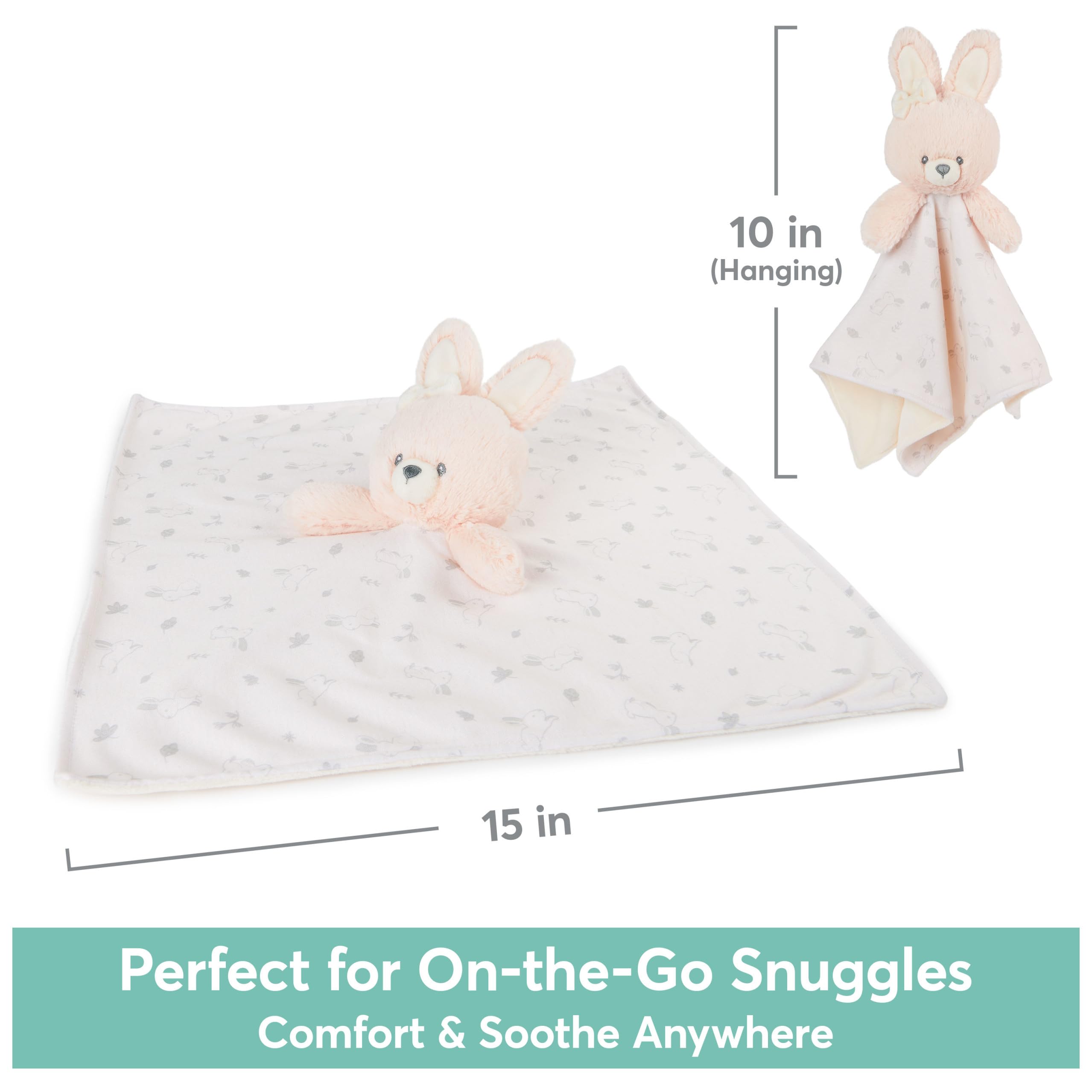 Foto 6 pulgar | Peluche Con Forma De Conejito Lovey Gund, Suave Y Sostenible, 25 Cm - Venta Internacional.