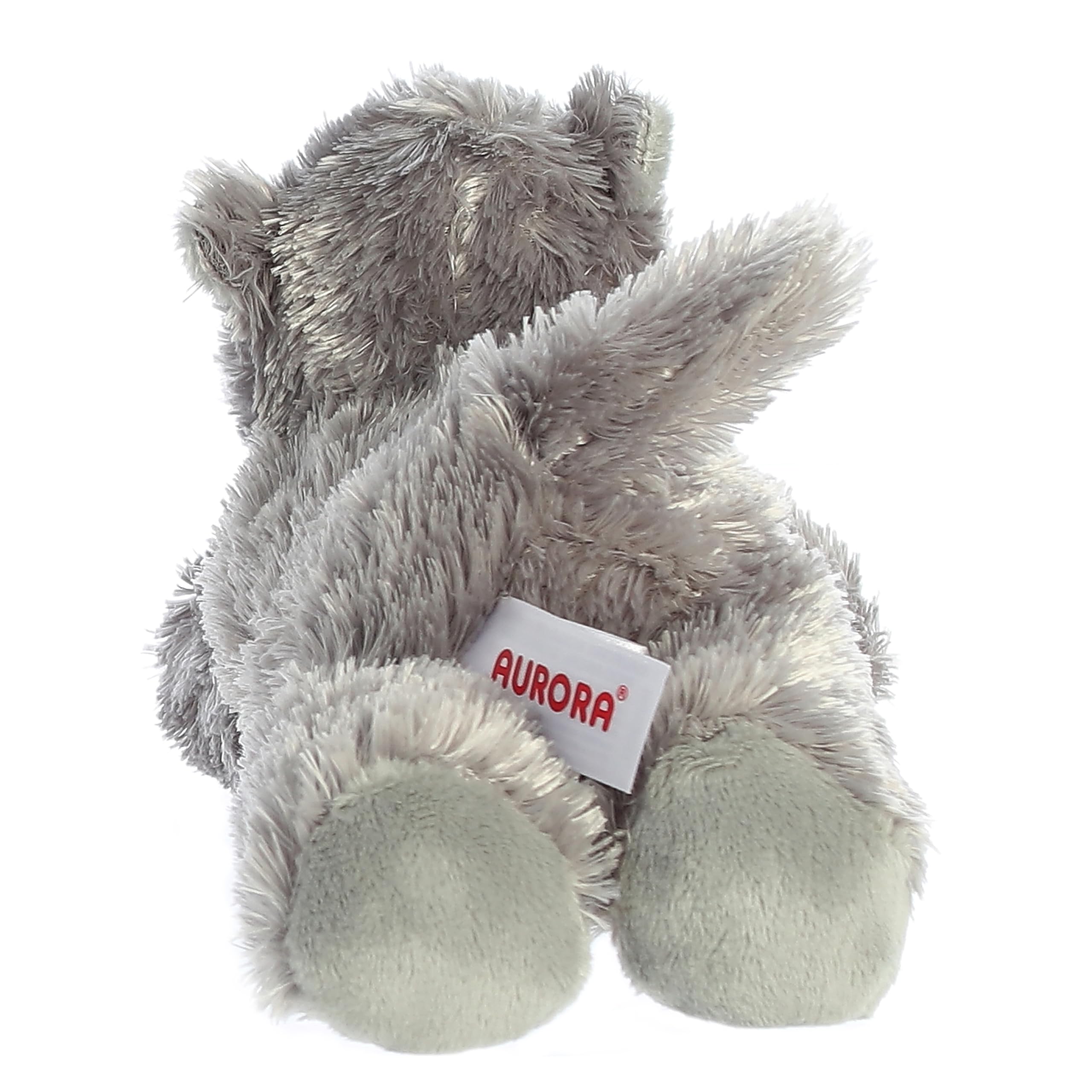 Foto 4 pulgar | Animal De Peluche Aurora  Adorable Miniflopsie™ Howie™, Gris, 20 Cm - Venta Internacional.