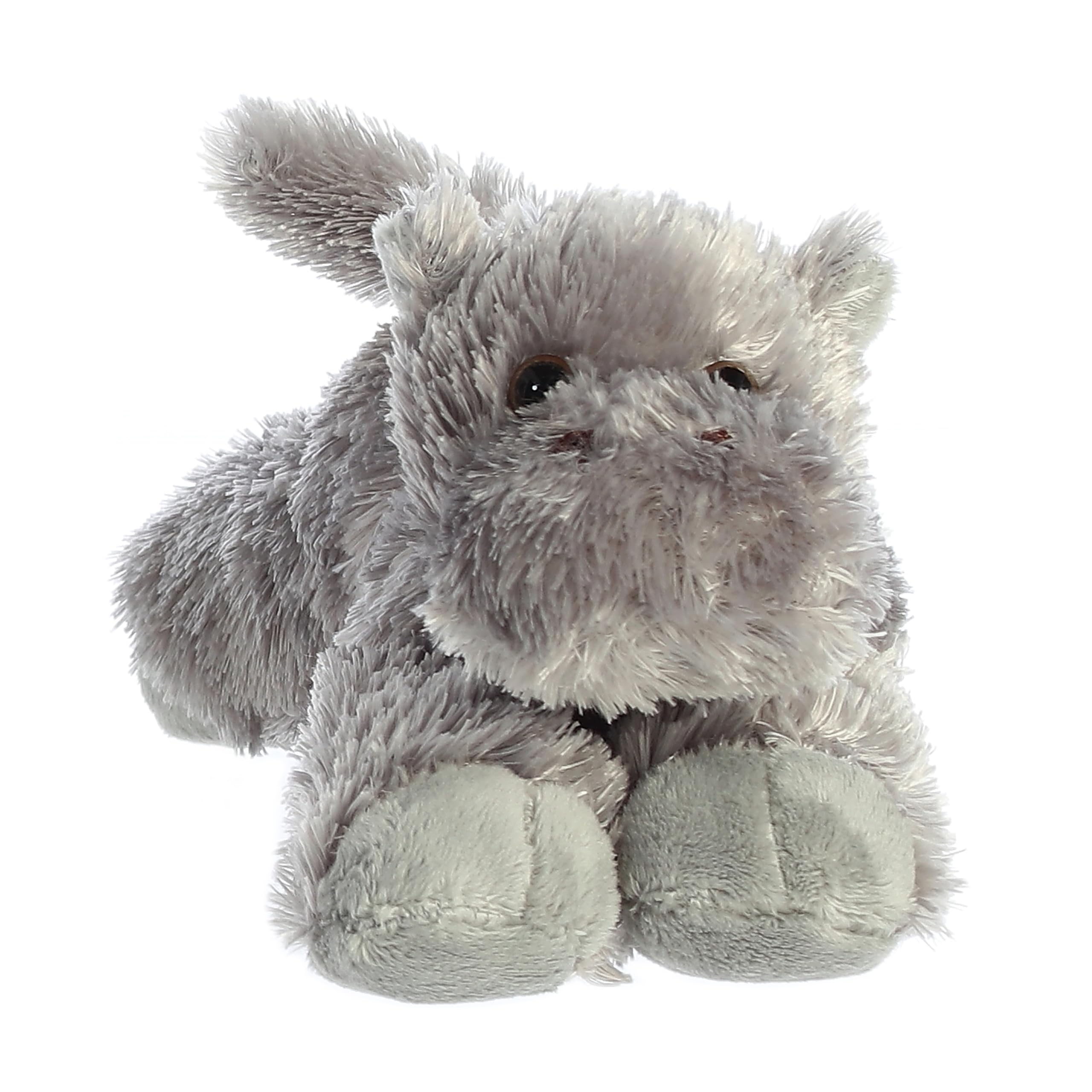 Foto 5 pulgar | Animal De Peluche Aurora  Adorable Miniflopsie™ Howie™, Gris, 20 Cm - Venta Internacional.