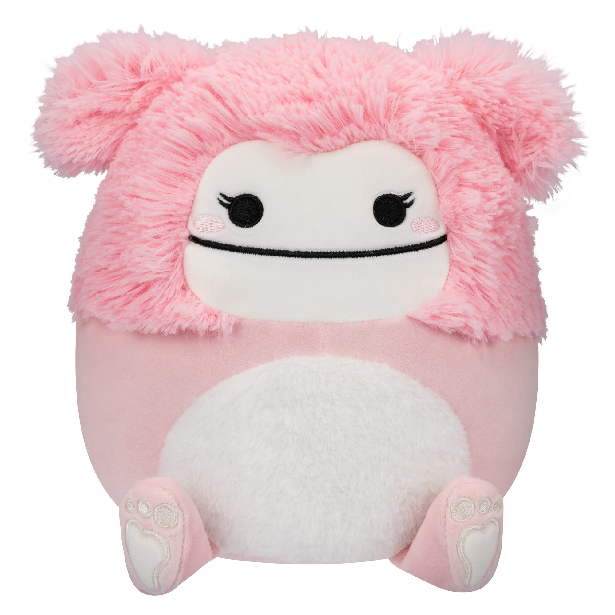 Peluche Squishmallows Brina Pink Bigfoot, 20 Cm, Juguete Oficial De Kelly - Venta Internacional.