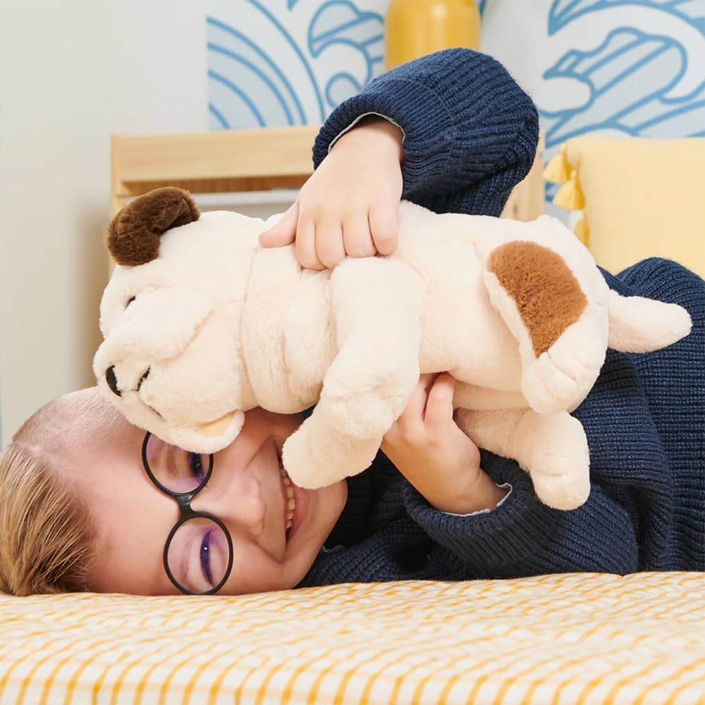 Foto 3 pulgar | Tostada De Peluche Con Forma De Cachorro De Bulldog Gund Para Niños De 1 Año O Más, Color Marrón Y Blanco -