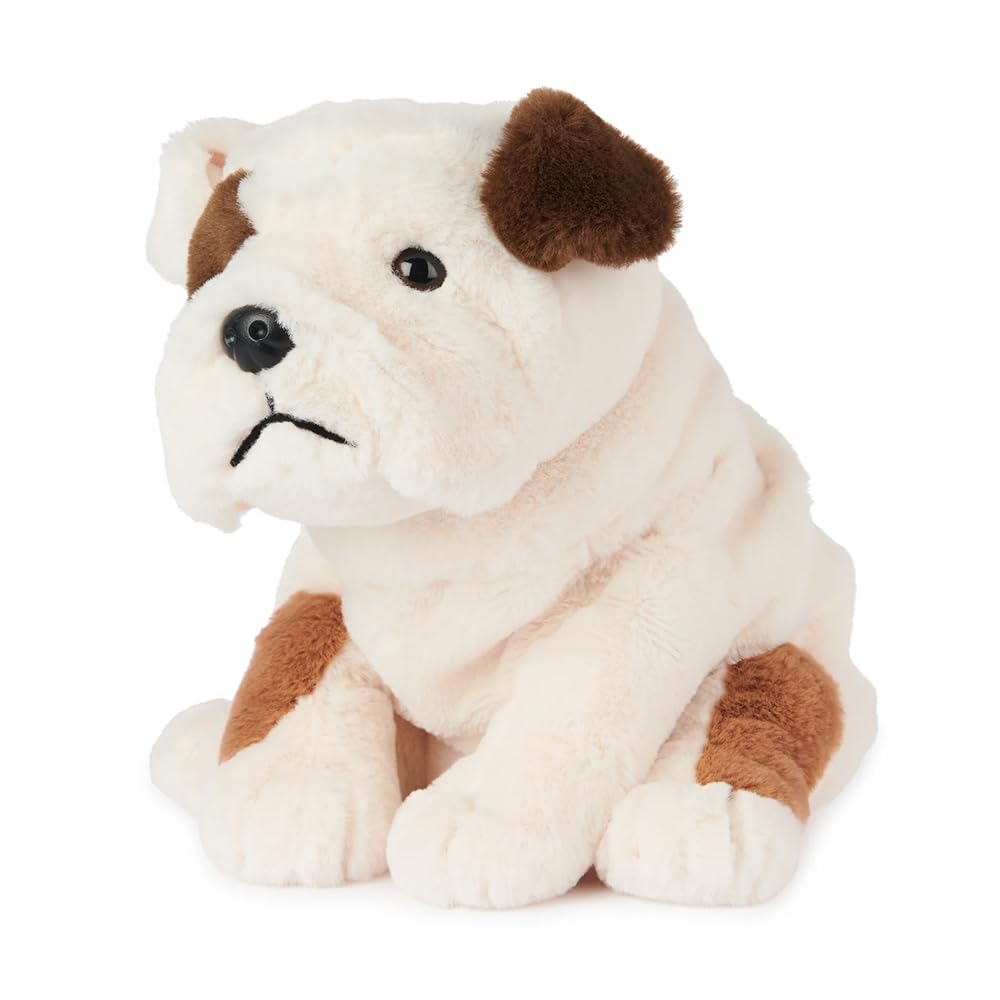 Foto 5 pulgar | Tostada De Peluche Con Forma De Cachorro De Bulldog Gund Para Niños De 1 Año O Más, Color Marrón Y Blanco -