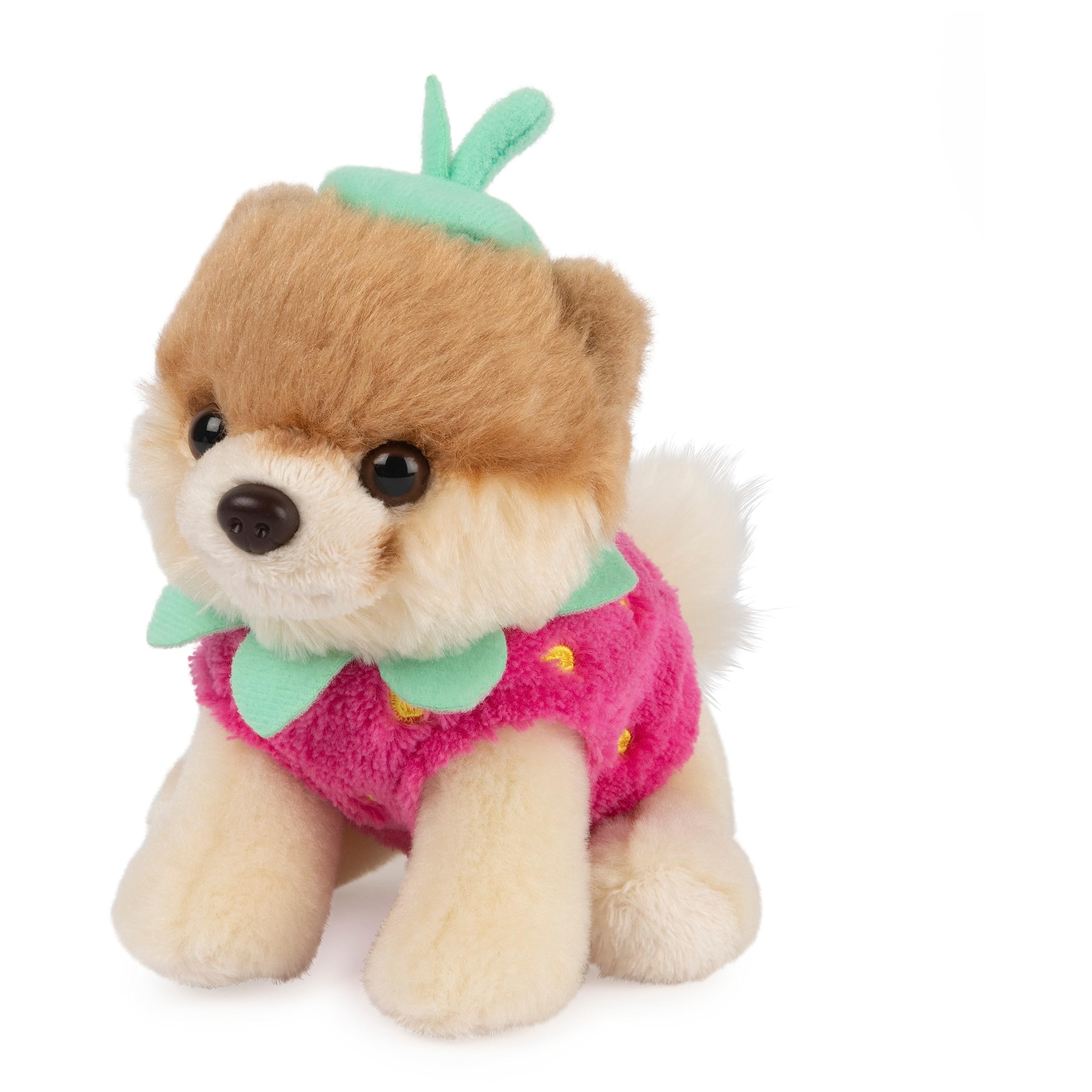 Foto 4 pulgar | Peluche Gund Boo, El Perro Más Lindo Del Mundo, Fresa, 13 Cm - Venta Internacional.