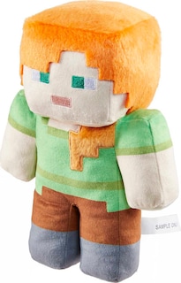 Foto 2 | Muñeco De Peluche Mattel Minecraft Basic Plush Alex Soft 20 Cm - Venta Internacional.