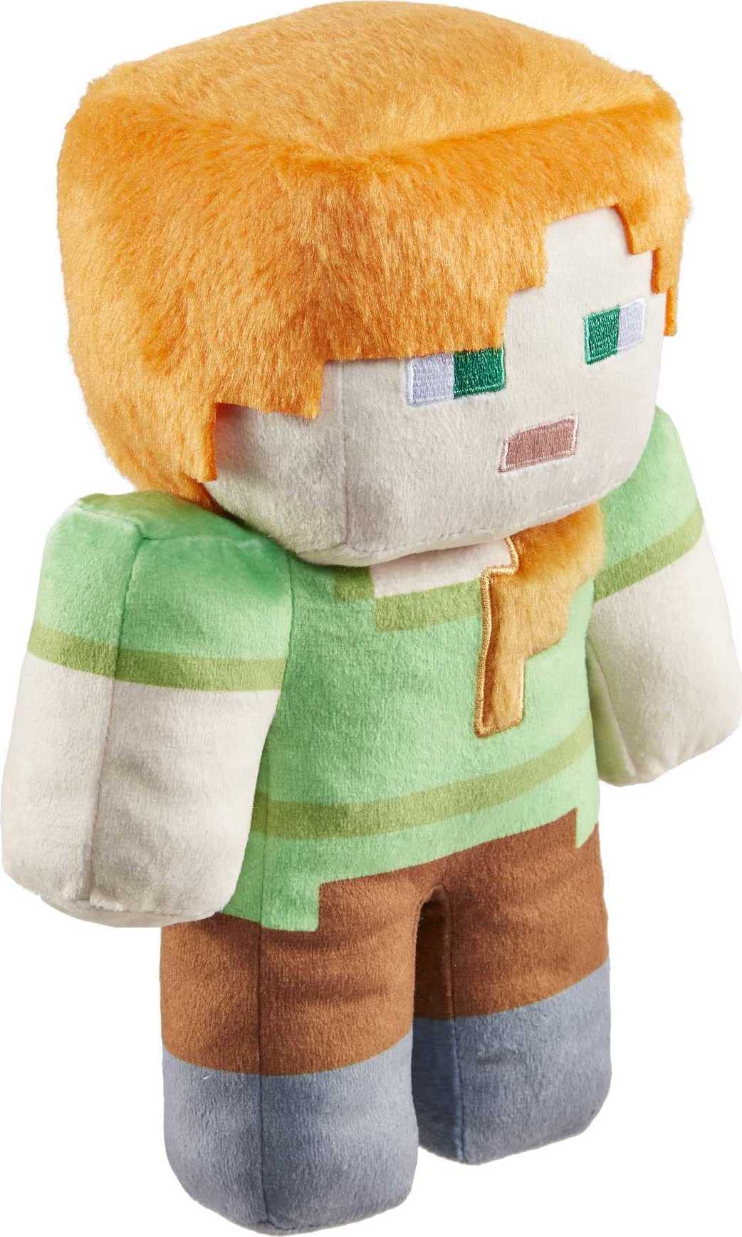 Foto 3 | Muñeco De Peluche Mattel Minecraft Basic Plush Alex Soft 20 Cm - Venta Internacional.