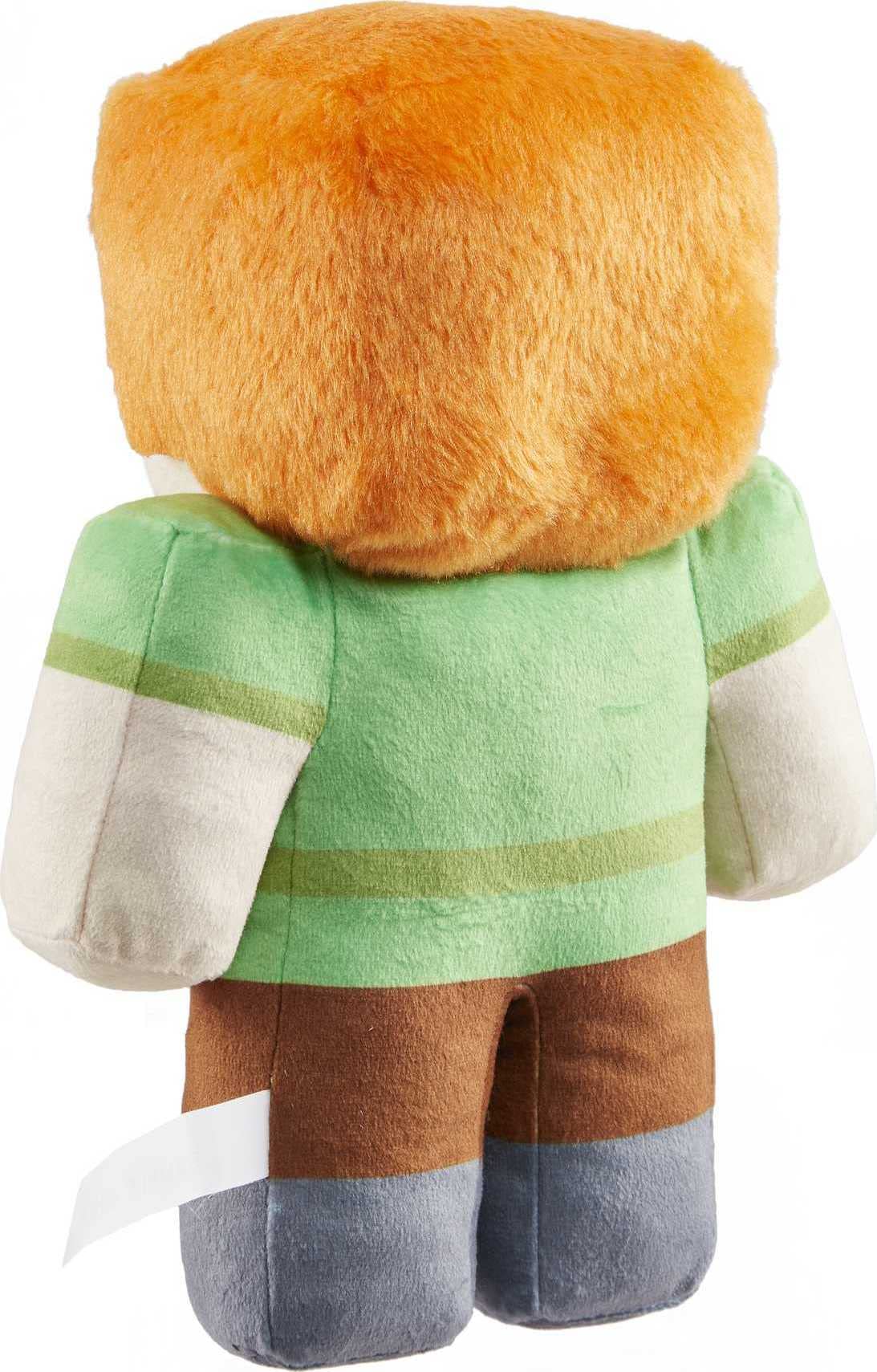 Foto 6 pulgar | Muñeco De Peluche Mattel Minecraft Basic Plush Alex Soft 20 Cm - Venta Internacional.