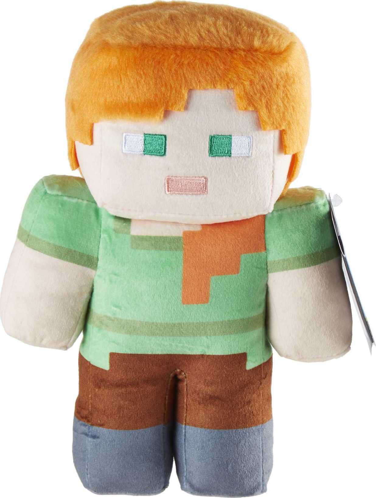 Foto 7 pulgar | Muñeco De Peluche Mattel Minecraft Basic Plush Alex Soft 20 Cm - Venta Internacional.