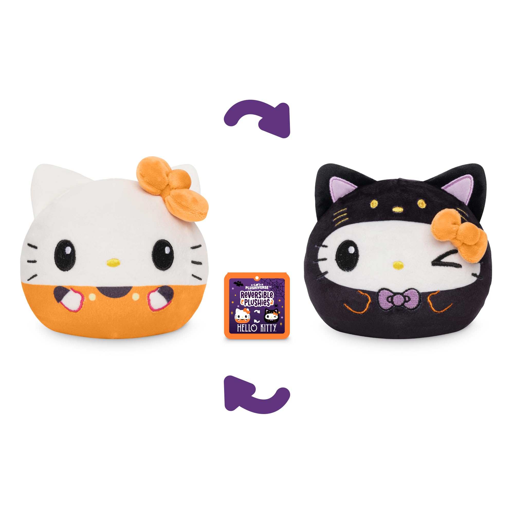 Foto 4 pulgar | Disfraz Reversible De Hello Kitty De Peluche Con Forma De Teeturtle Para Halloween - Venta Internacional.