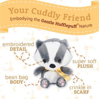 Foto 3 | Peluche De Peluche Preferido Por Los Niños Harry Potter Hufflepuff - Venta Internacional.