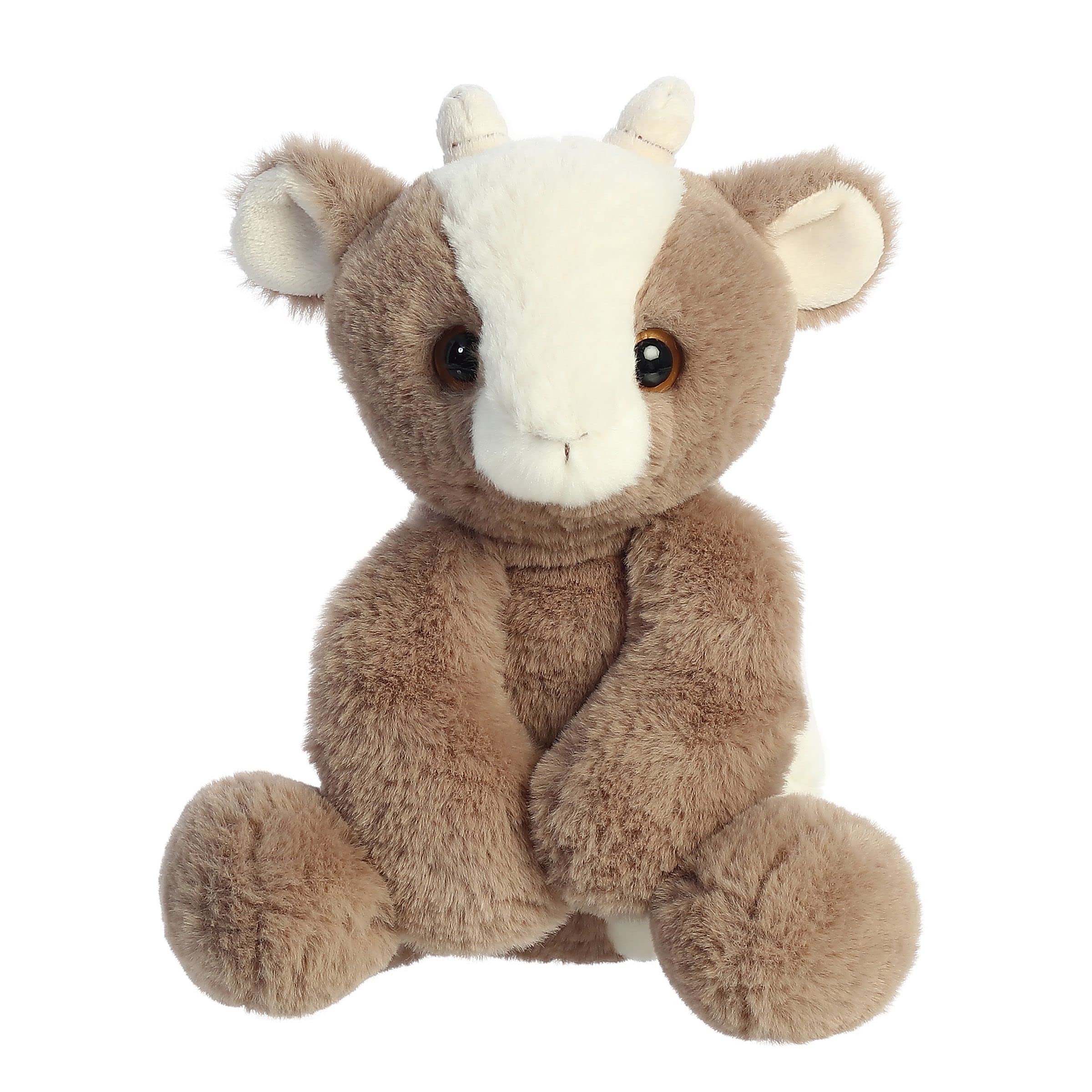 Foto 3 pulgar | Peluche Aurora  Adorable Flopsie™ Gemini Goat™ Gris 30 Cm - Venta Internacional.