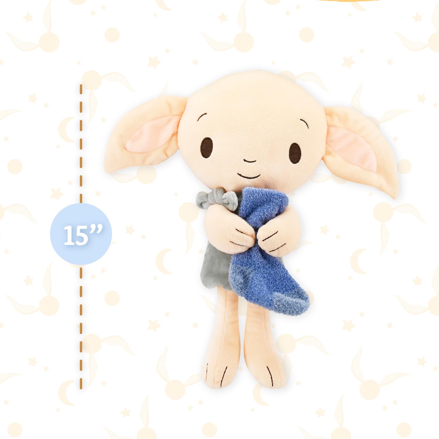 Foto 6 pulgar | Peluche Kids Preferred De Harry Potter Dobby Con Un Peso De 15 Cm - Venta Internacional.