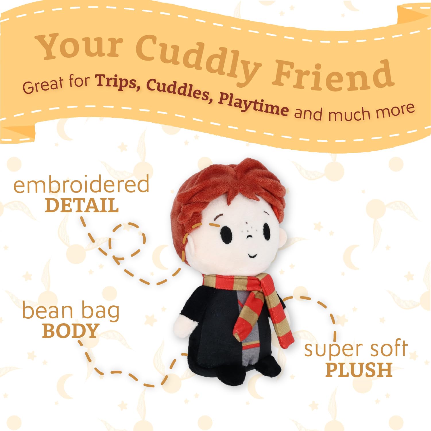 Foto 4 pulgar | Peluche Infantil Preferido De Harry Potter Ron Weasley, 15 Cm - Venta Internacional.