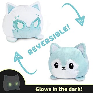 Foto 3 | Peluche Teeturtle Reversible Wolf Celestial White + Blue - Venta Internacional.