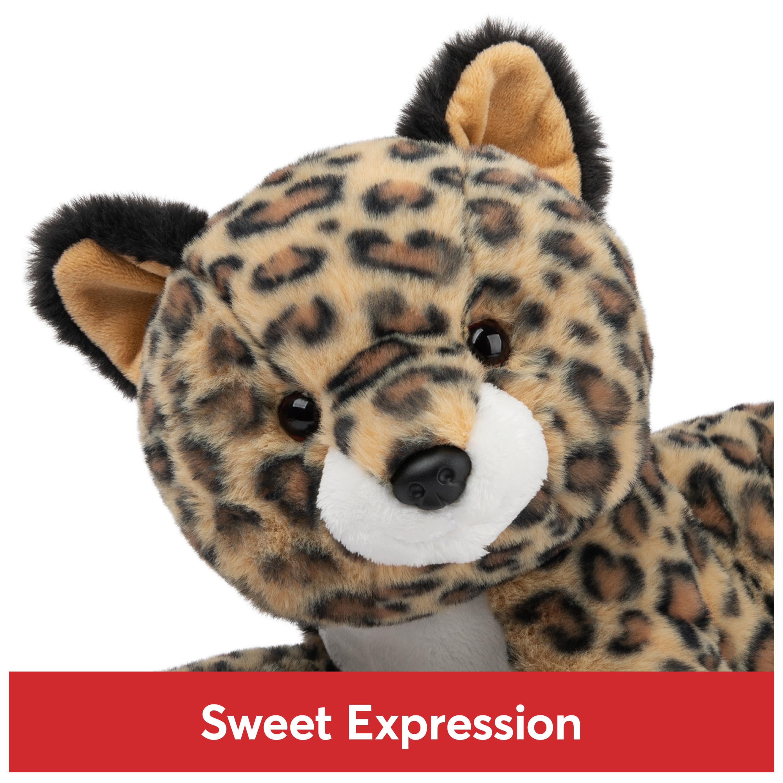 Foto 2 | Peluche Gund Banks Con Diseño De Leopardo, 30 Cm, Color Marrón Y Blanco - Venta Internacional.