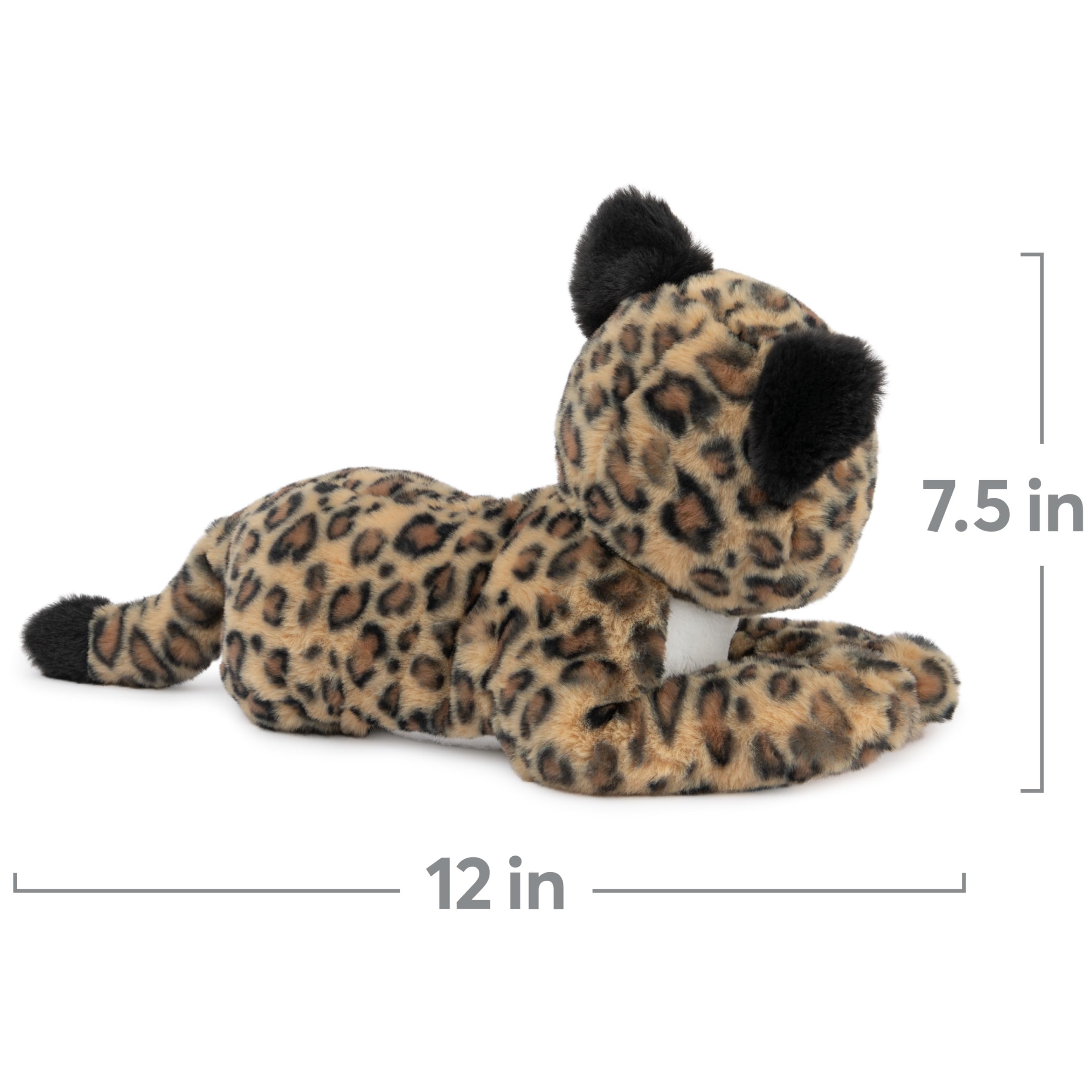Foto 5 pulgar | Peluche Gund Banks Con Diseño De Leopardo, 30 Cm, Color Marrón Y Blanco - Venta Internacional.