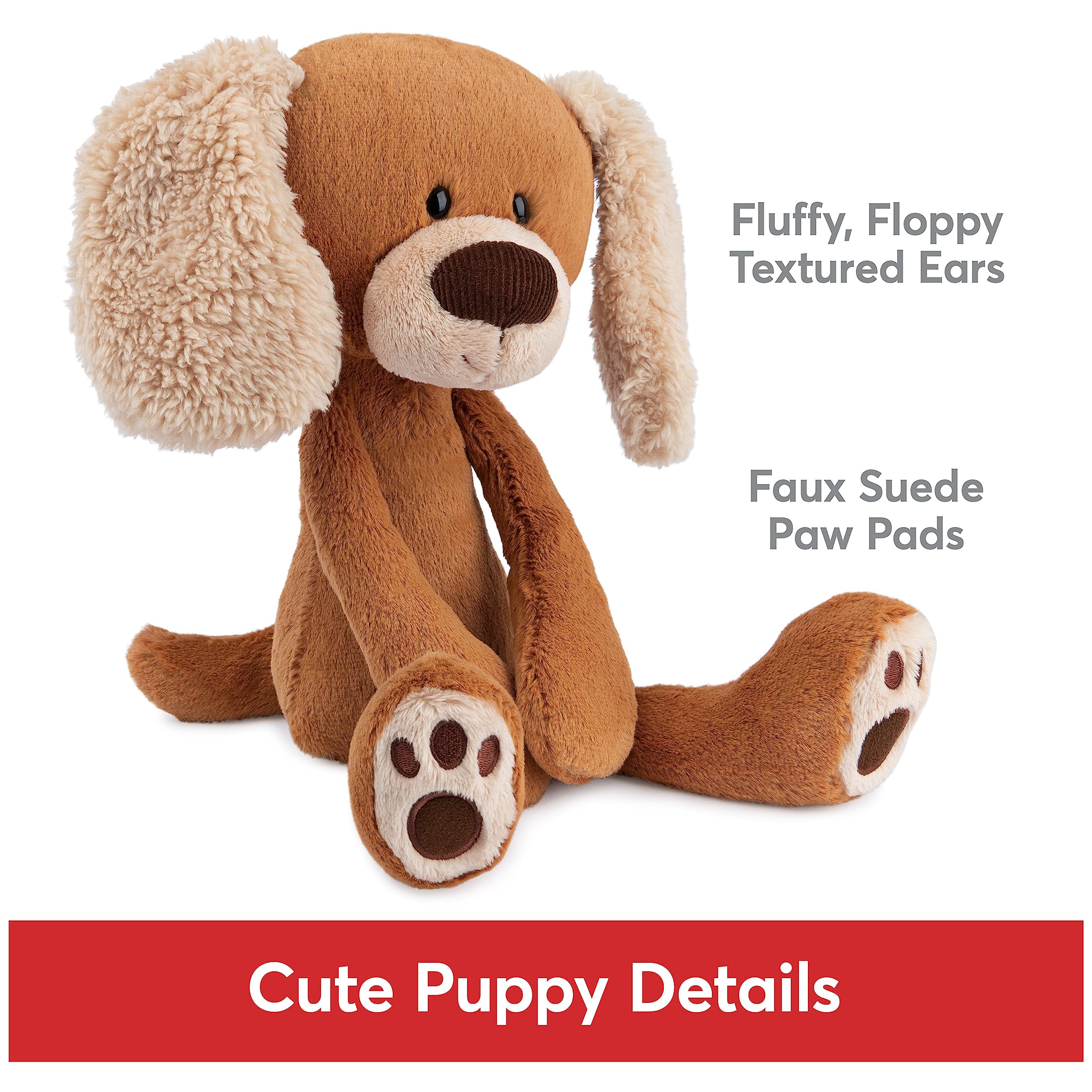 Foto 2 | Peluche De Peluche Gund Masi Pupdog De Poliéster, 38 Cm - Venta Internacional.
