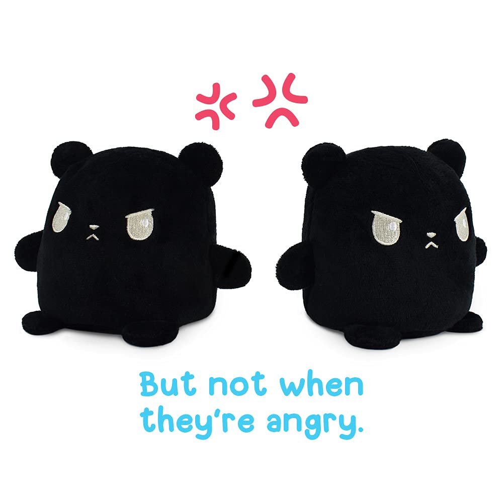 Foto 4 pulgar | Juguete De Peluche Teeturtle Plushmates, Magnético, Reversible, Con Oso Negro - Venta Internacional.