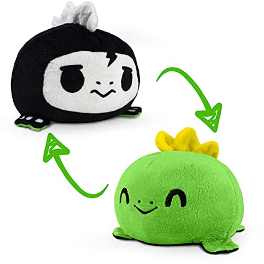 Plushie Teeturtle, El Dinosaurio Reversible Original, Verde - Venta Internacional.