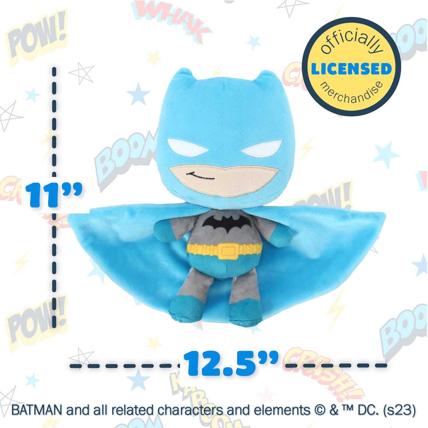 Foto 6 pulgar | Animal De Peluche Preferido Por Los Niños Dc Comics The Batman, 25 Cm - Venta Internacional.