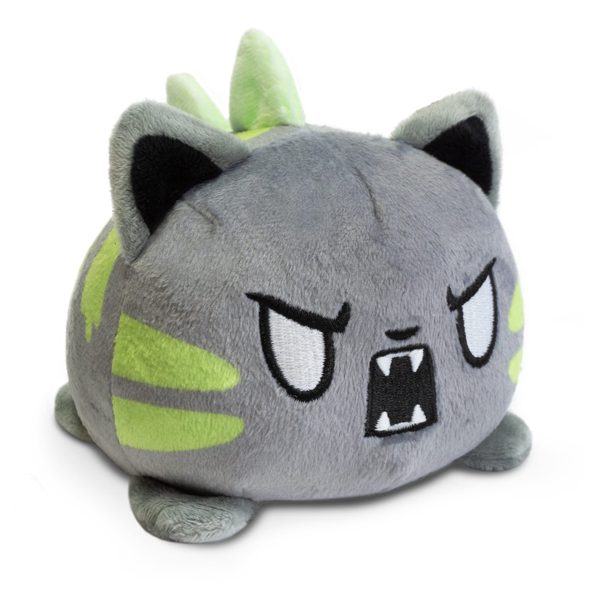 Foto 2 pulgar | Plushie Teeturtle The Original Cat Grey Catzilla Reversible - Venta Internacional.