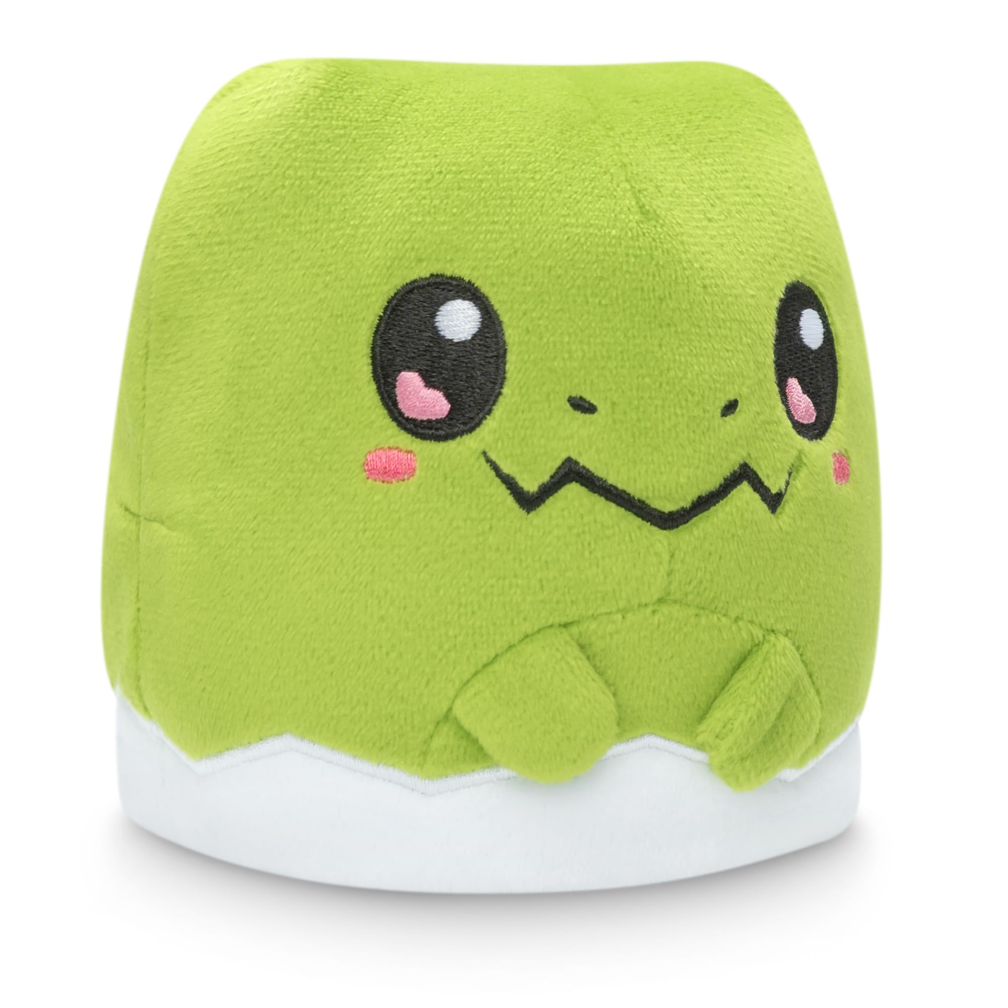 Tiranosaurio De Peluche Reversible Con Forma De Tortuga Verde Con Huevo - Venta Internacional.