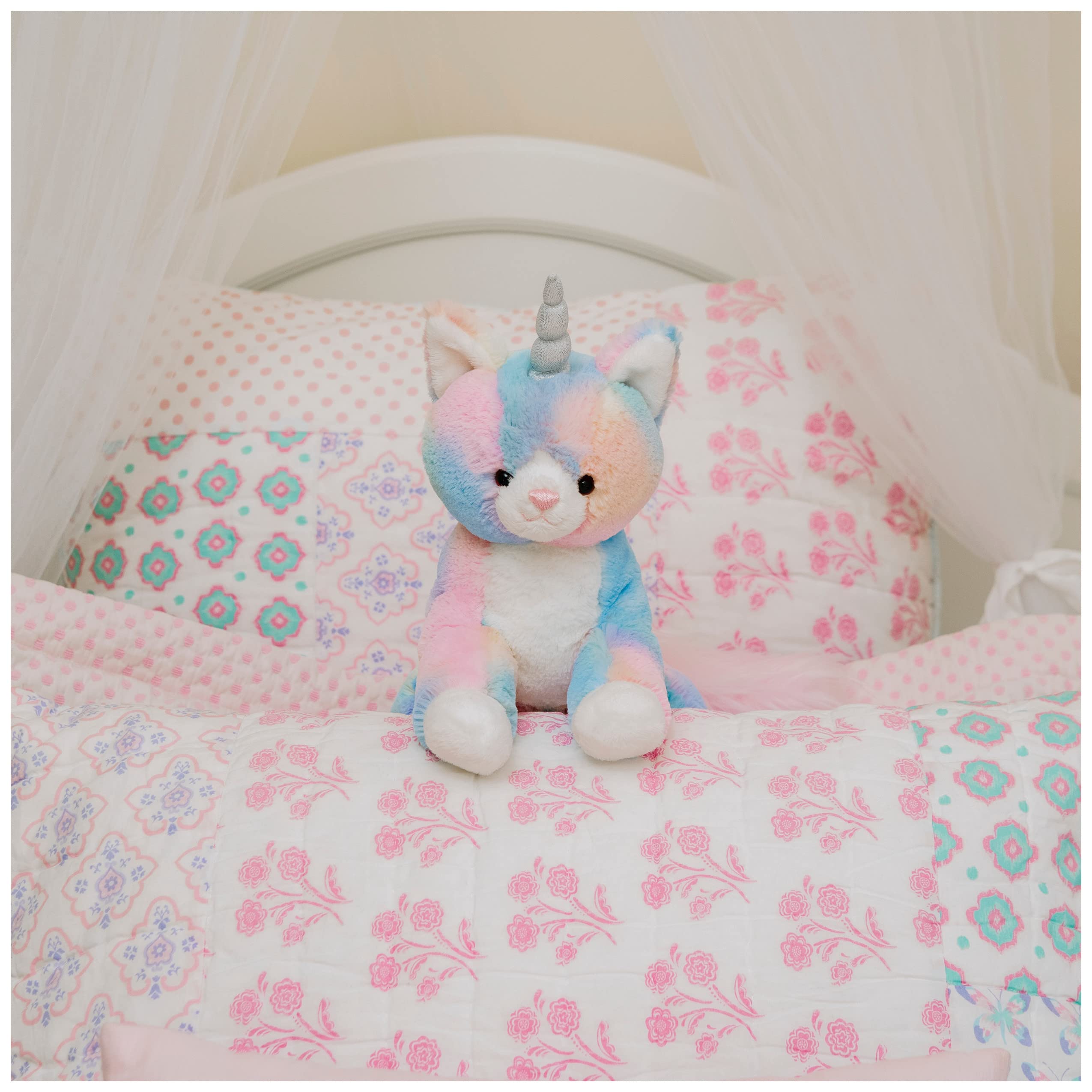 Foto 3 pulgar | Peluche Gund Shimmer Caticorn Unicorn Cat Rainbow 9 - Venta Internacional.