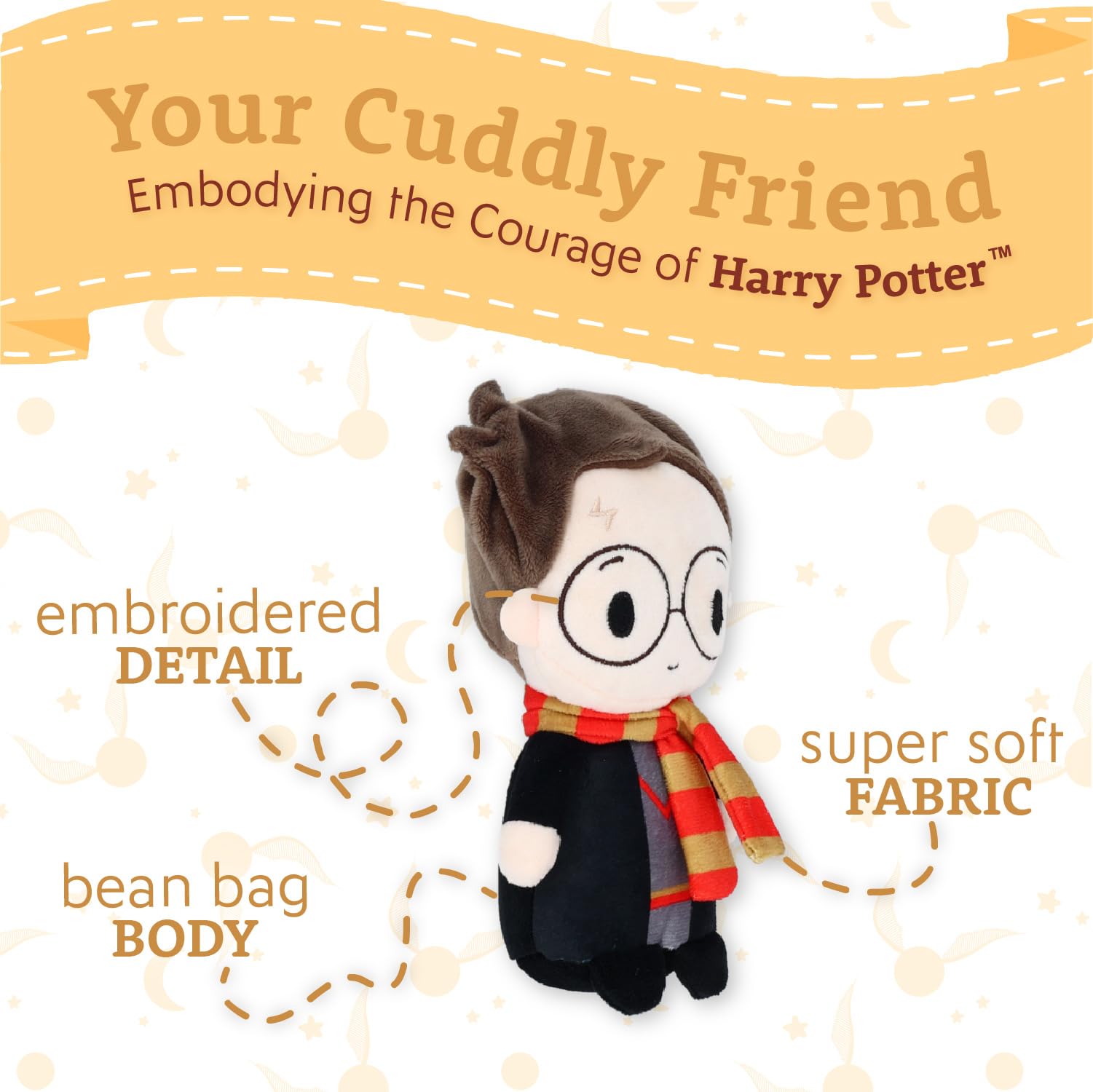 Foto 4 pulgar | Peluche De Peluche De Harry Potter Preferido Para Niños - Venta Internacional.
