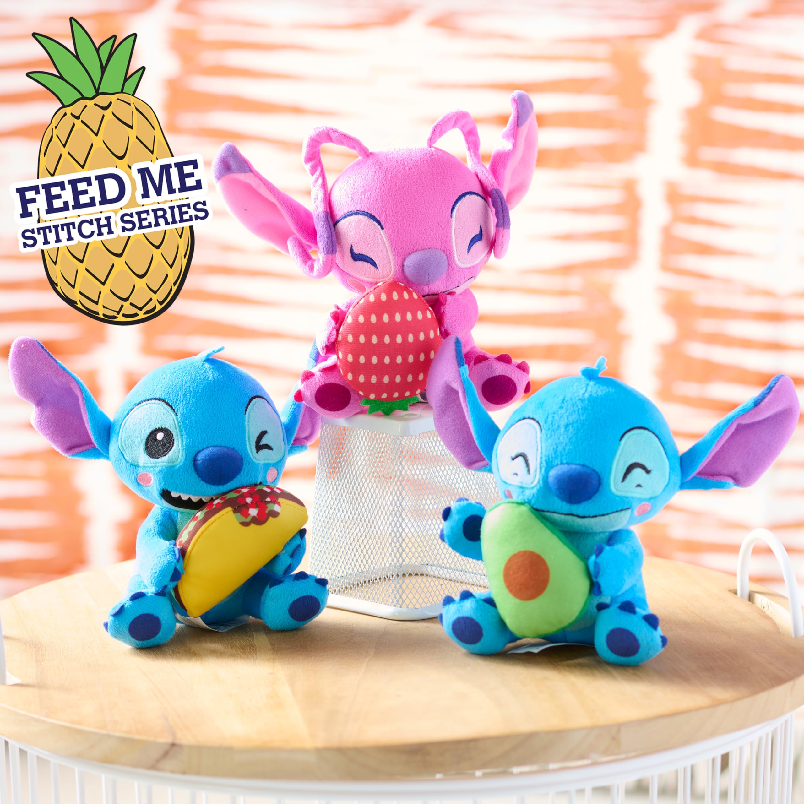 Foto 5 pulgar | Peluche De Peluche Just Play Disney Stitch Angel, 18 Cm - Venta Internacional.