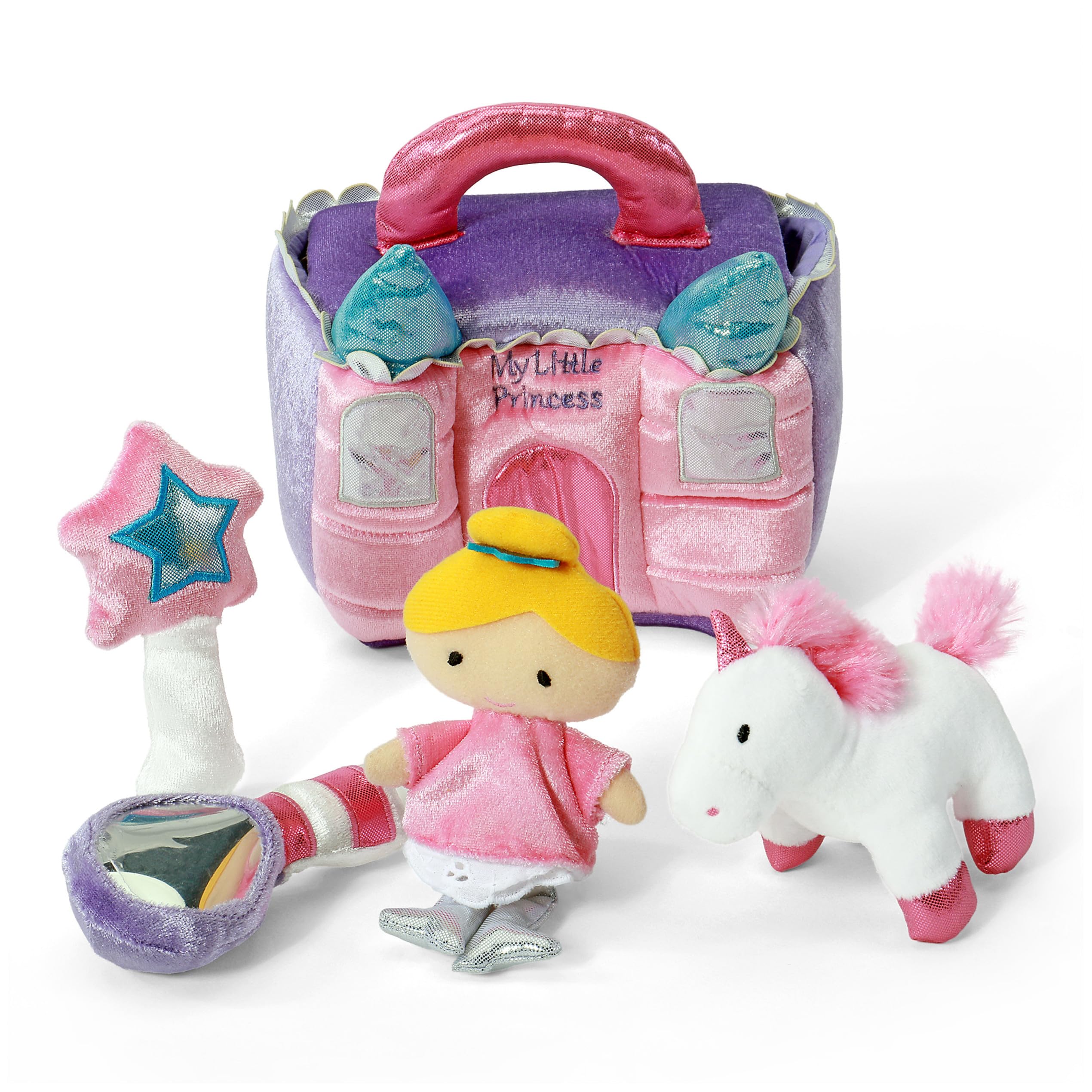 Foto 7 pulgar | Set De Juego De Peluche Gund Princess Castle con Accesorios-Venta Internacional