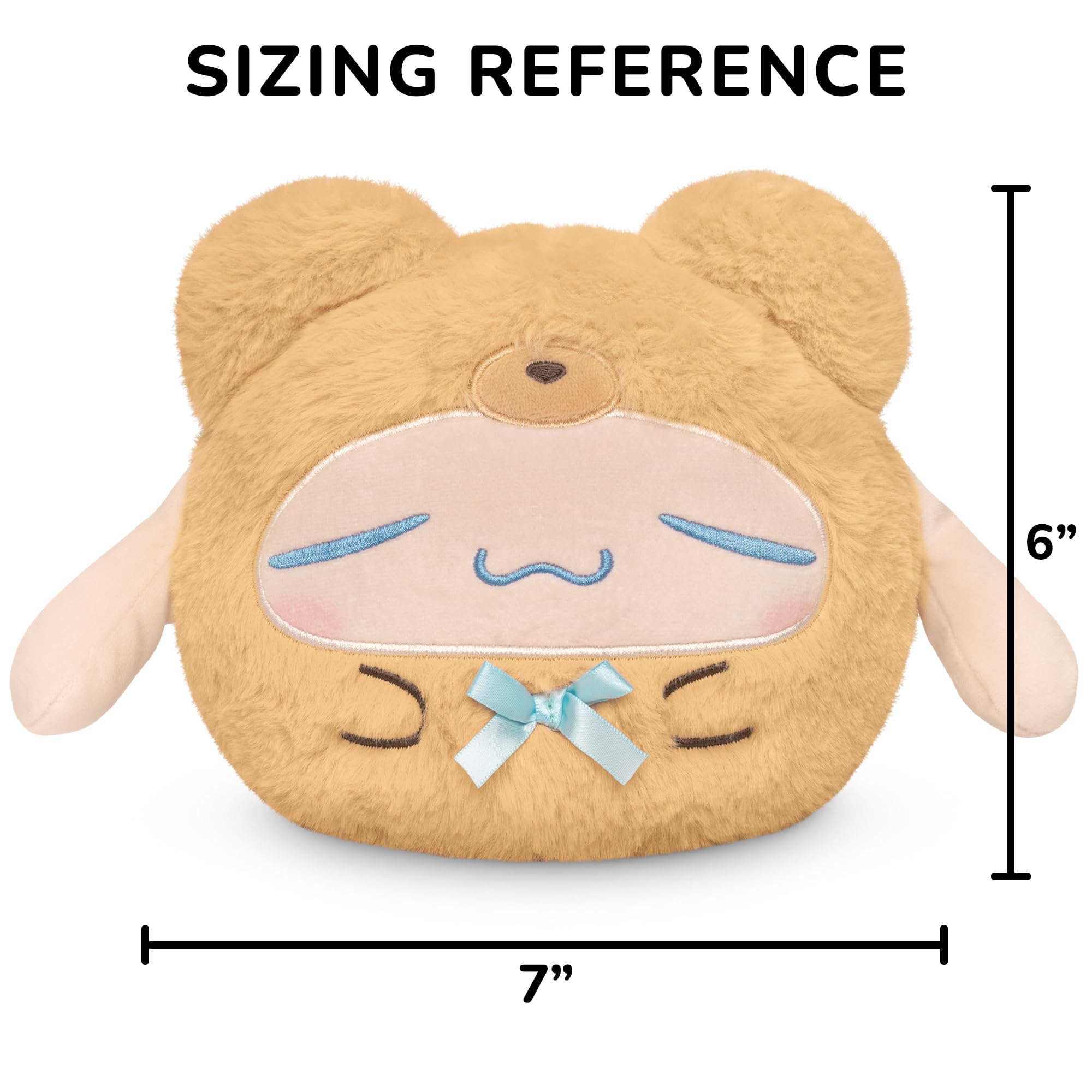 Foto 5 pulgar | Oso De Peluche Plushie Teeturtle Cinnamoroll Reversible 6 - Venta Internacional.