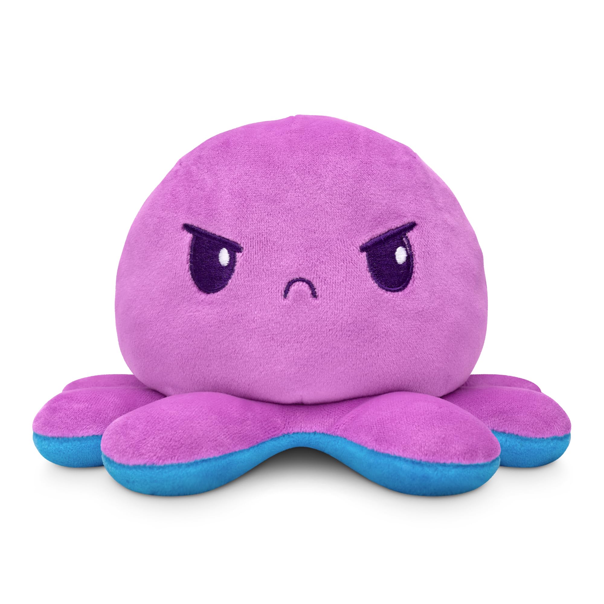 Foto 3 pulgar | Peluche Teeturtle 4 Reversible Con Forma De Pulpo Morado/azul, 10 Cm - Venta Internacional.