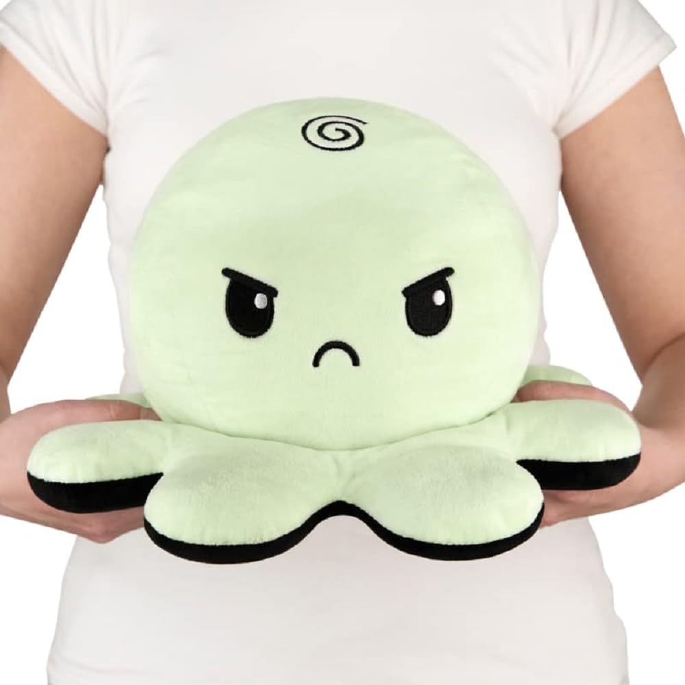 Peluche Teeturtle Original Reversible Big Octopus Glow Dark - Venta Internacional.