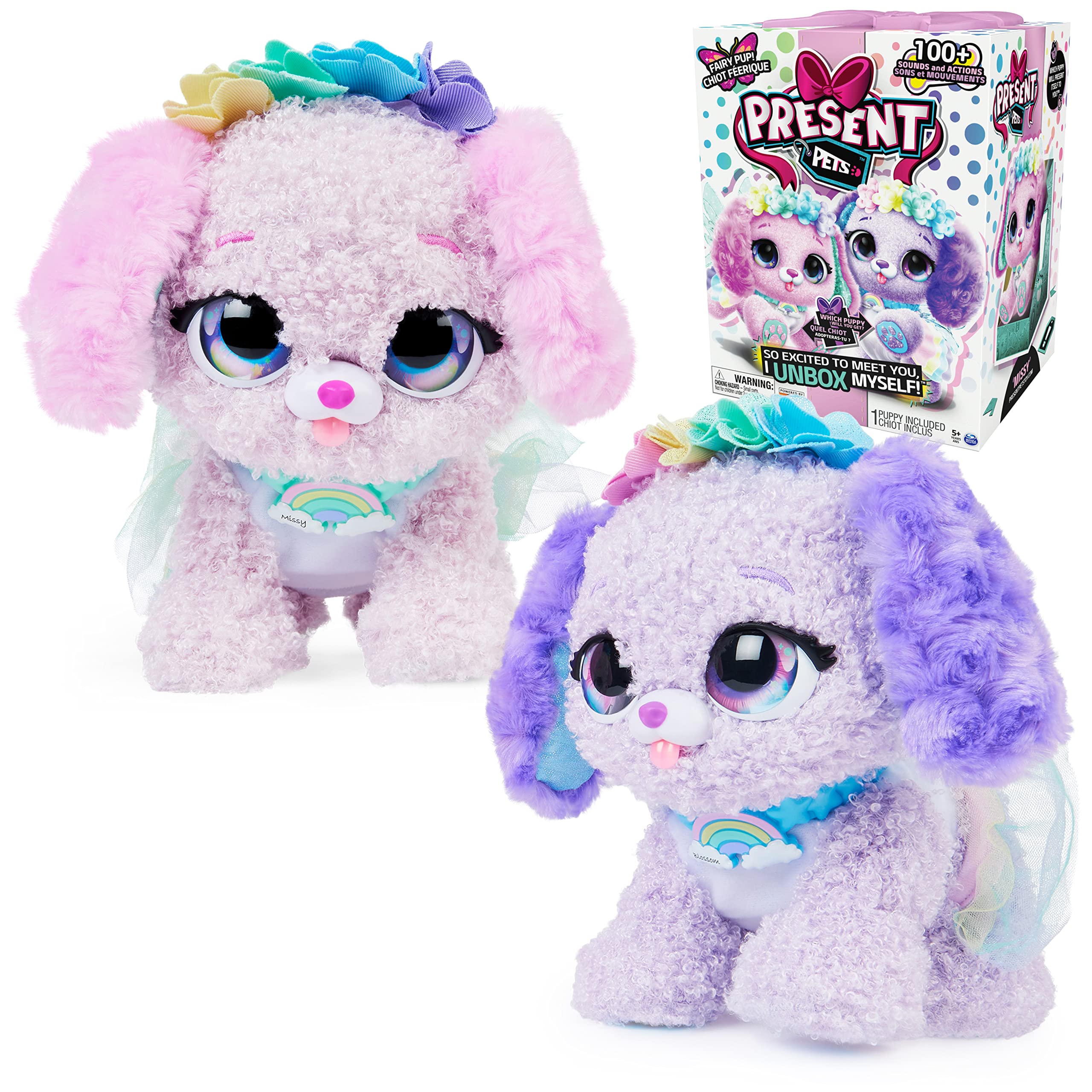 Juguete De Peluche Sorpresa Interactivo Para Mascotas, Hada Y Cachorro - Venta Internacional.