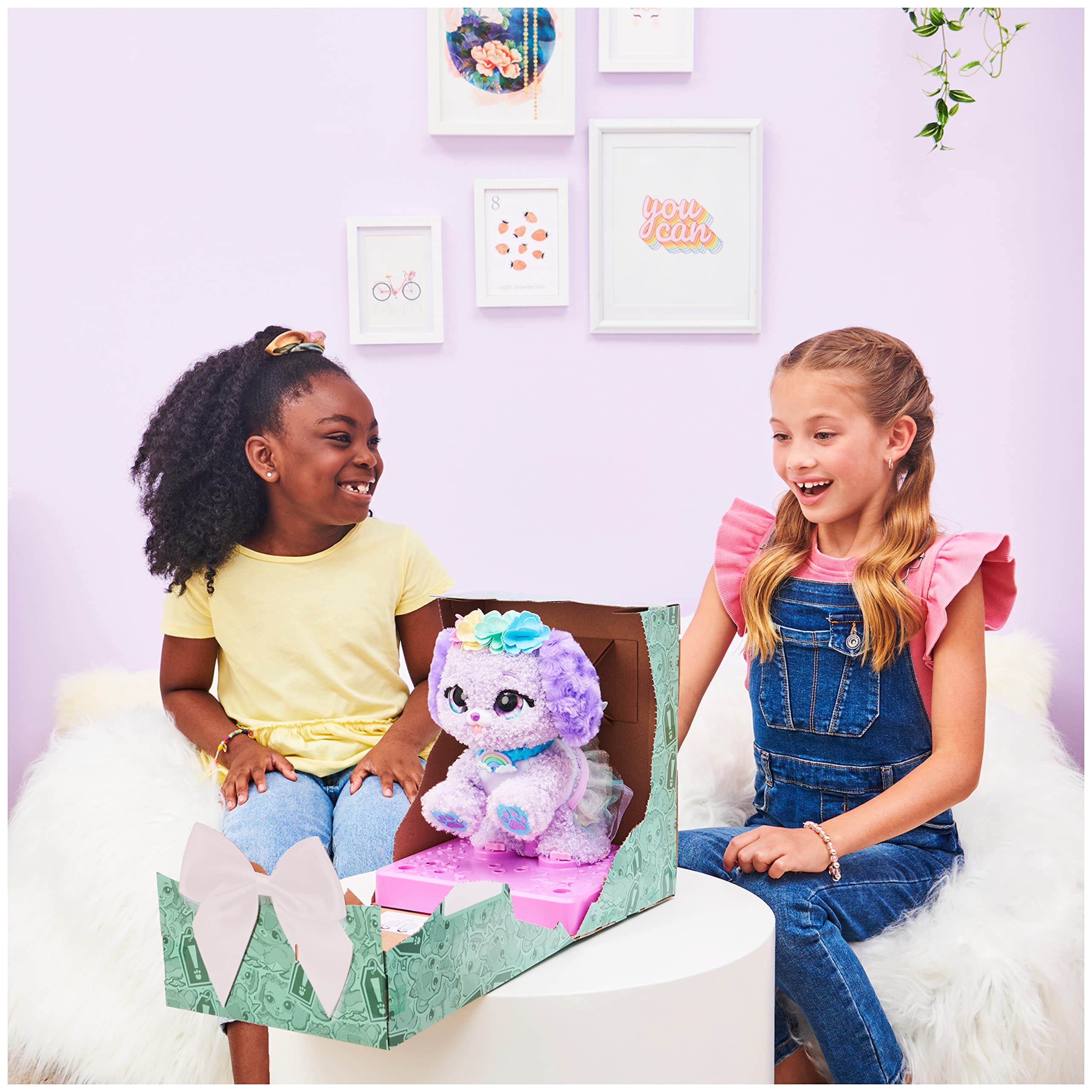 Foto 3 | Juguete De Peluche Sorpresa Interactivo Para Mascotas, Hada Y Cachorro - Venta Internacional.
