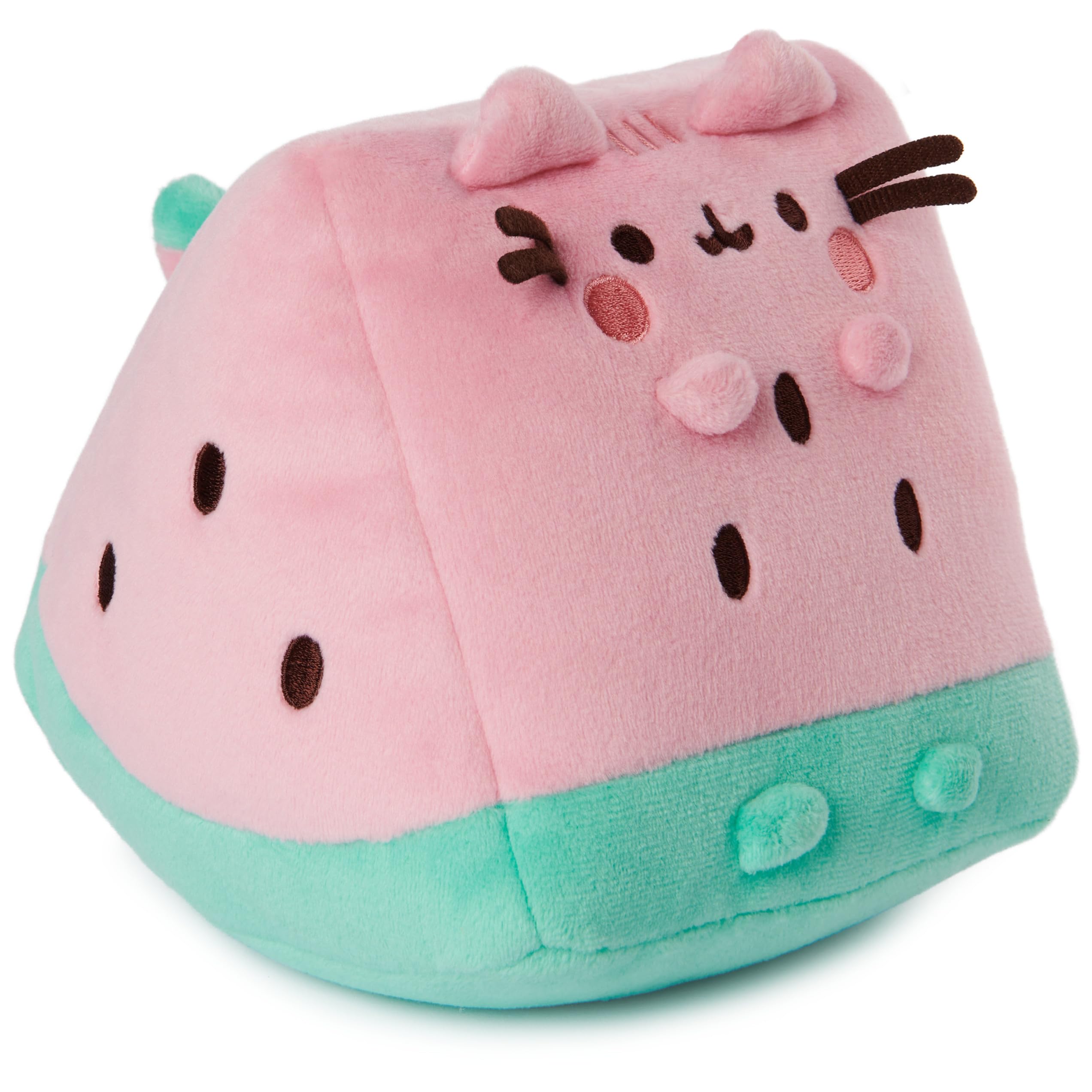 Foto 4 pulgar | Peluche Gund Pusheen Watermelon Para Niños Mayores De 8 Años, Color Rosa Y Verde - Venta Internacional.