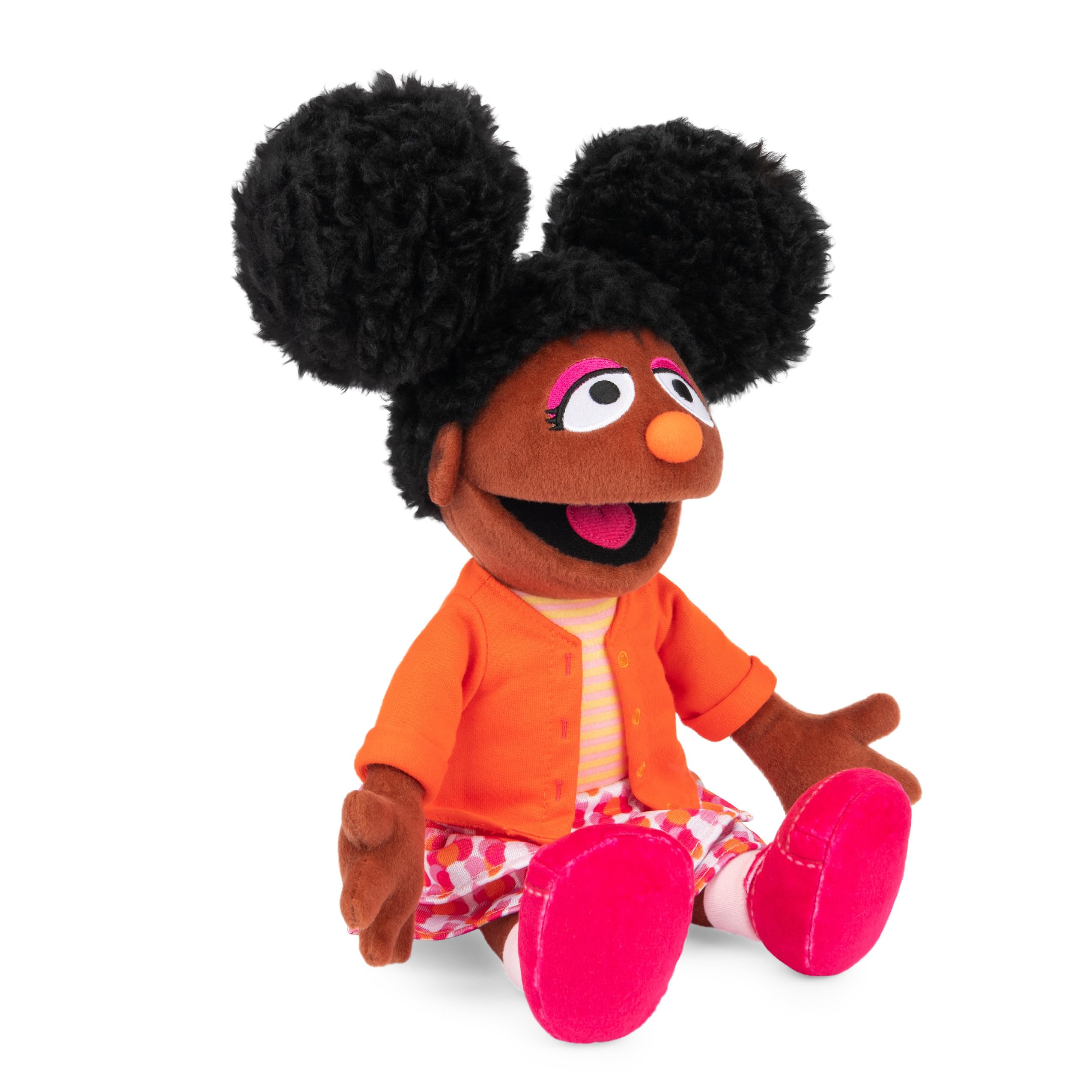 Foto 6 pulgar | Muñeca De Peluche Gund Sesame Street Oficial Gabrielle 33 Cm - Venta Internacional.