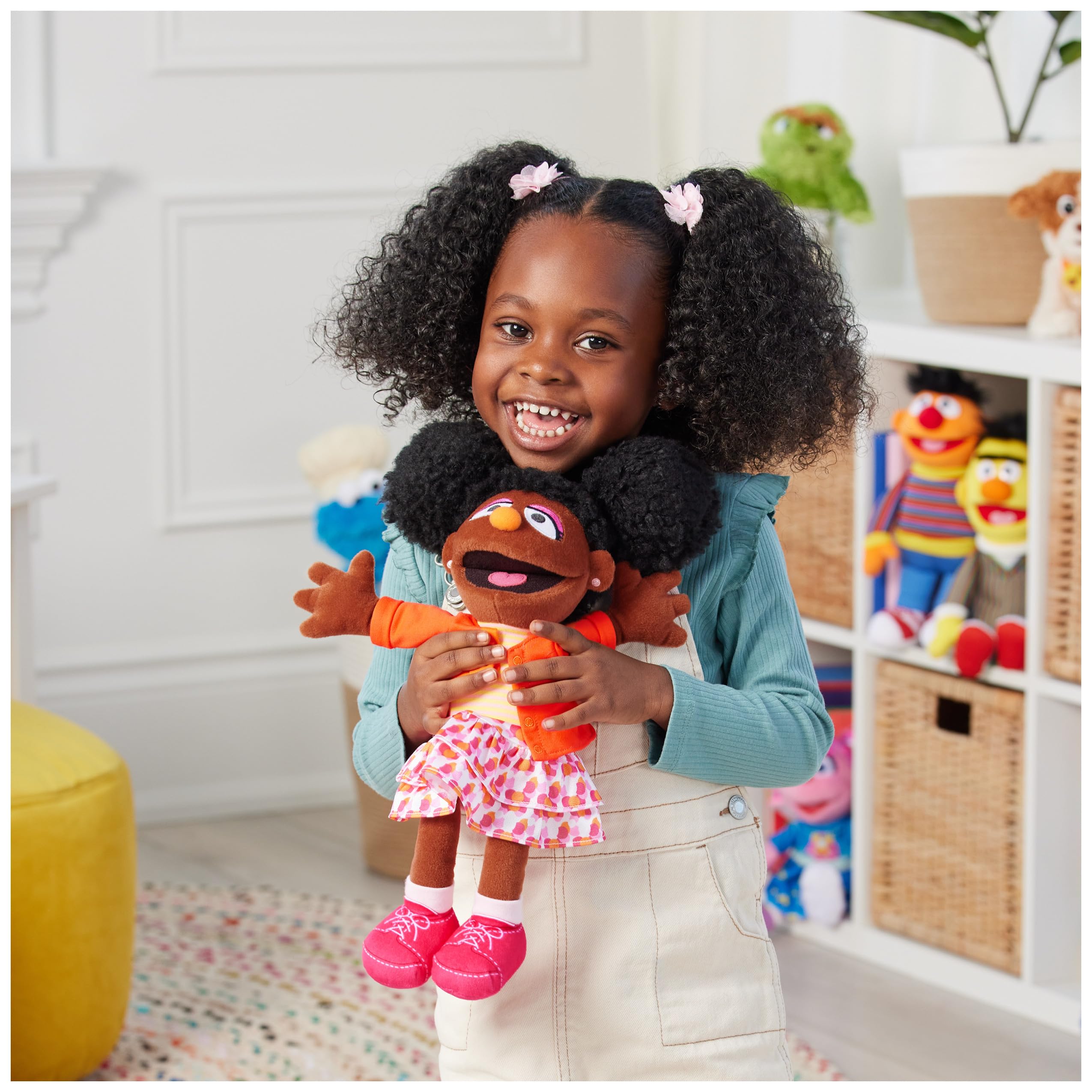 Foto 7 pulgar | Muñeca De Peluche Gund Sesame Street Oficial Gabrielle 33 Cm - Venta Internacional.