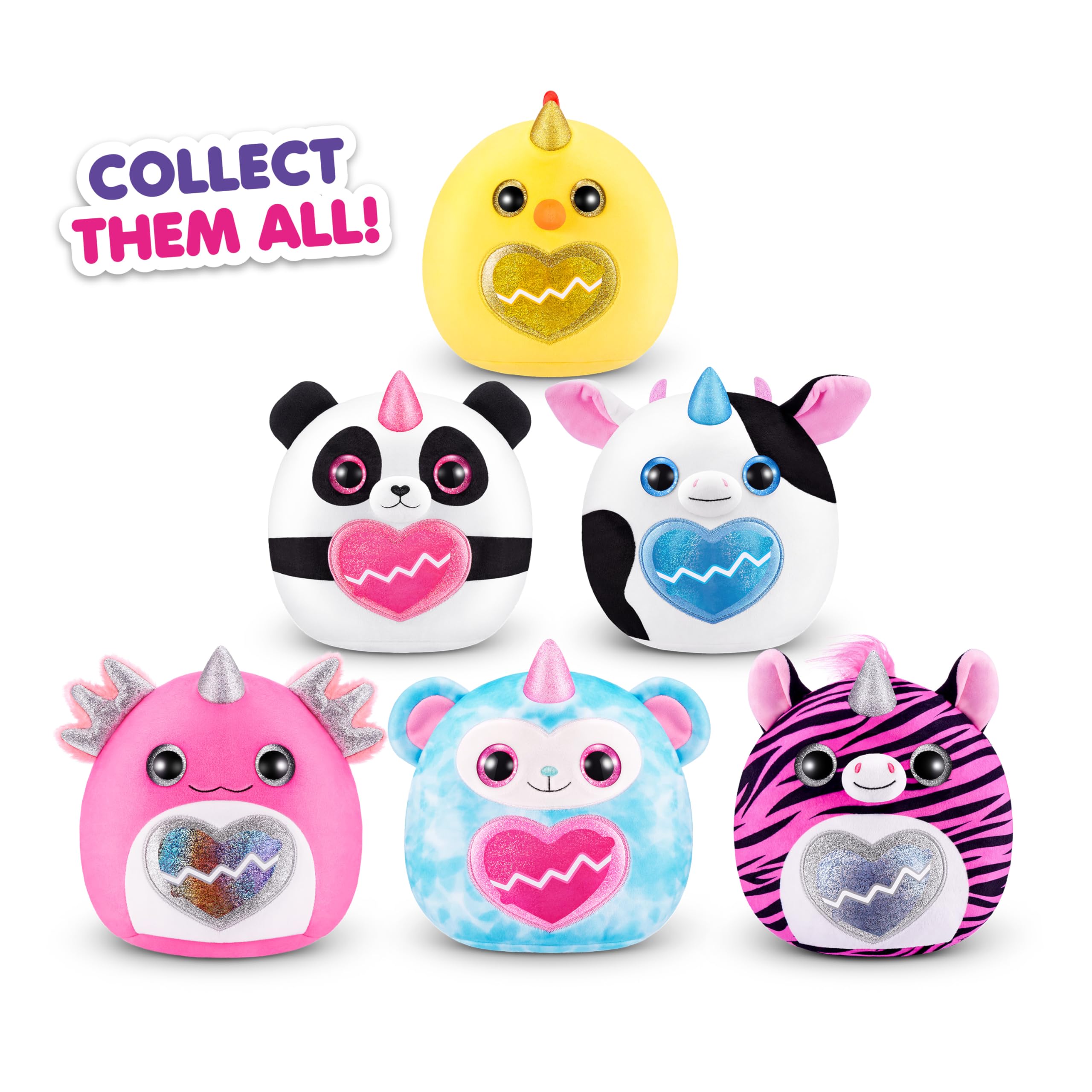 Foto 7 pulgar | Peluche Rainbocorns Eggzania Mini Mania Zebra Para Niñas - Venta Internacional.