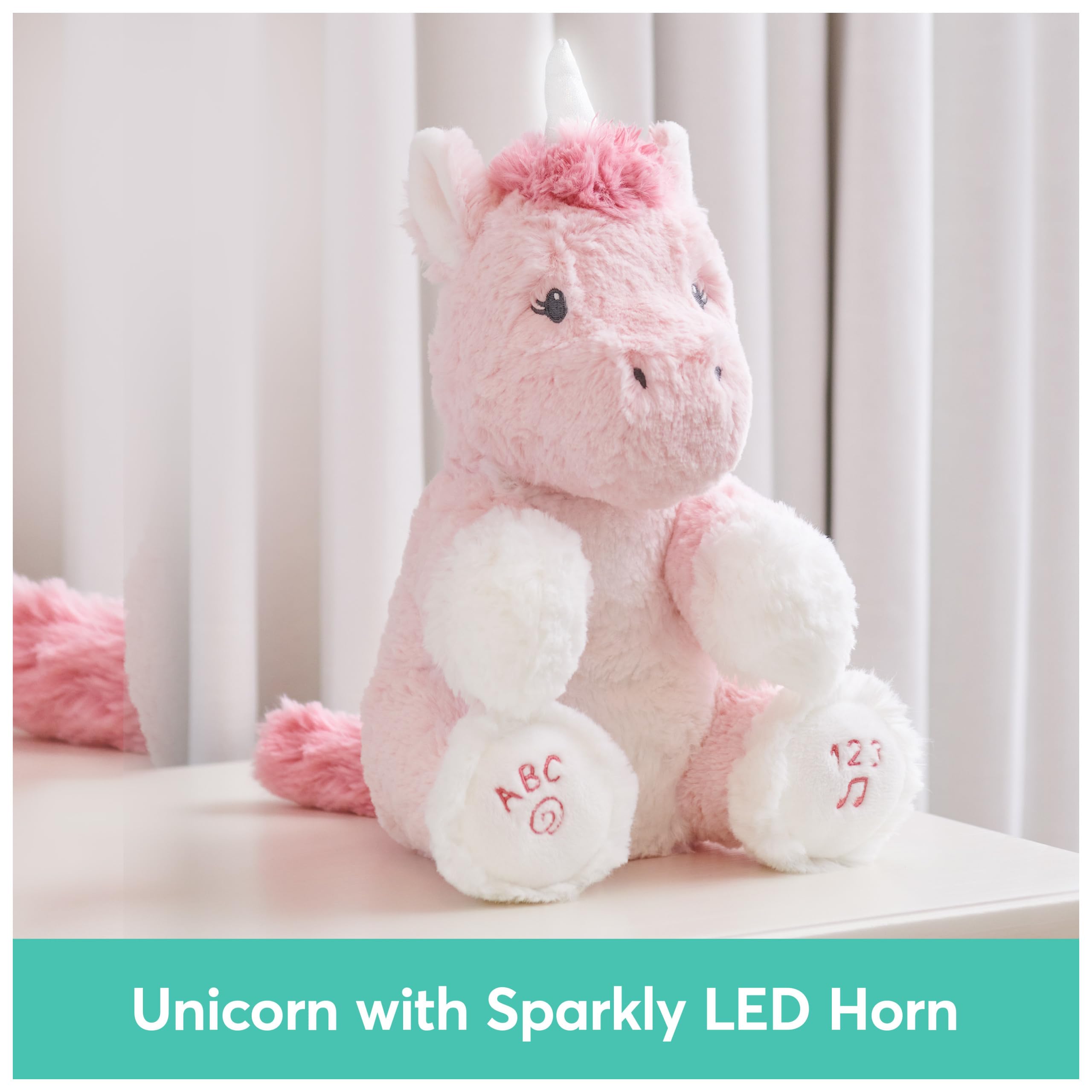 Foto 3 pulgar | Peluche Gund Baby Alora The Unicorn Singing With Abc Song - Venta Internacional.