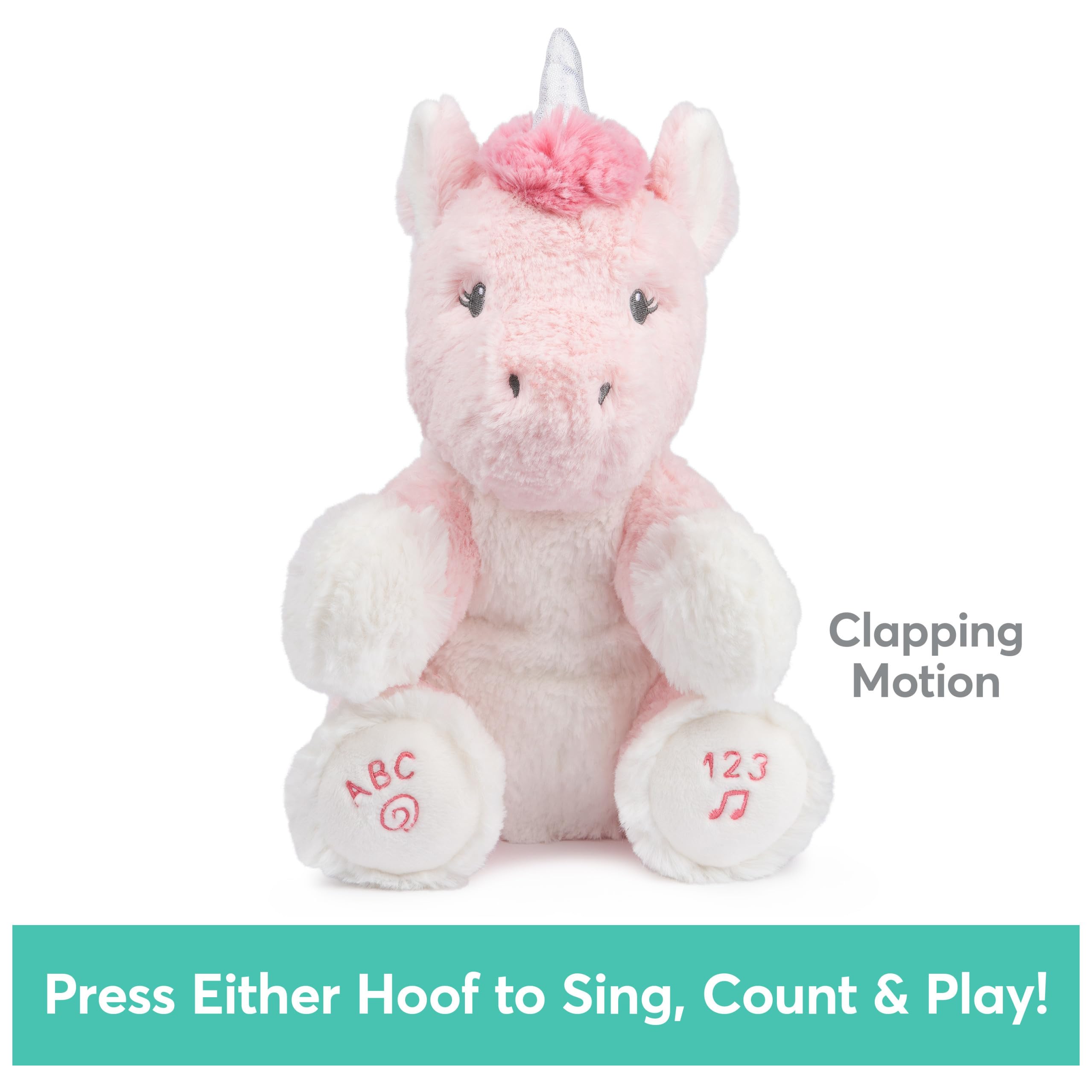 Foto 5 pulgar | Peluche Gund Baby Alora The Unicorn Singing With Abc Song - Venta Internacional.