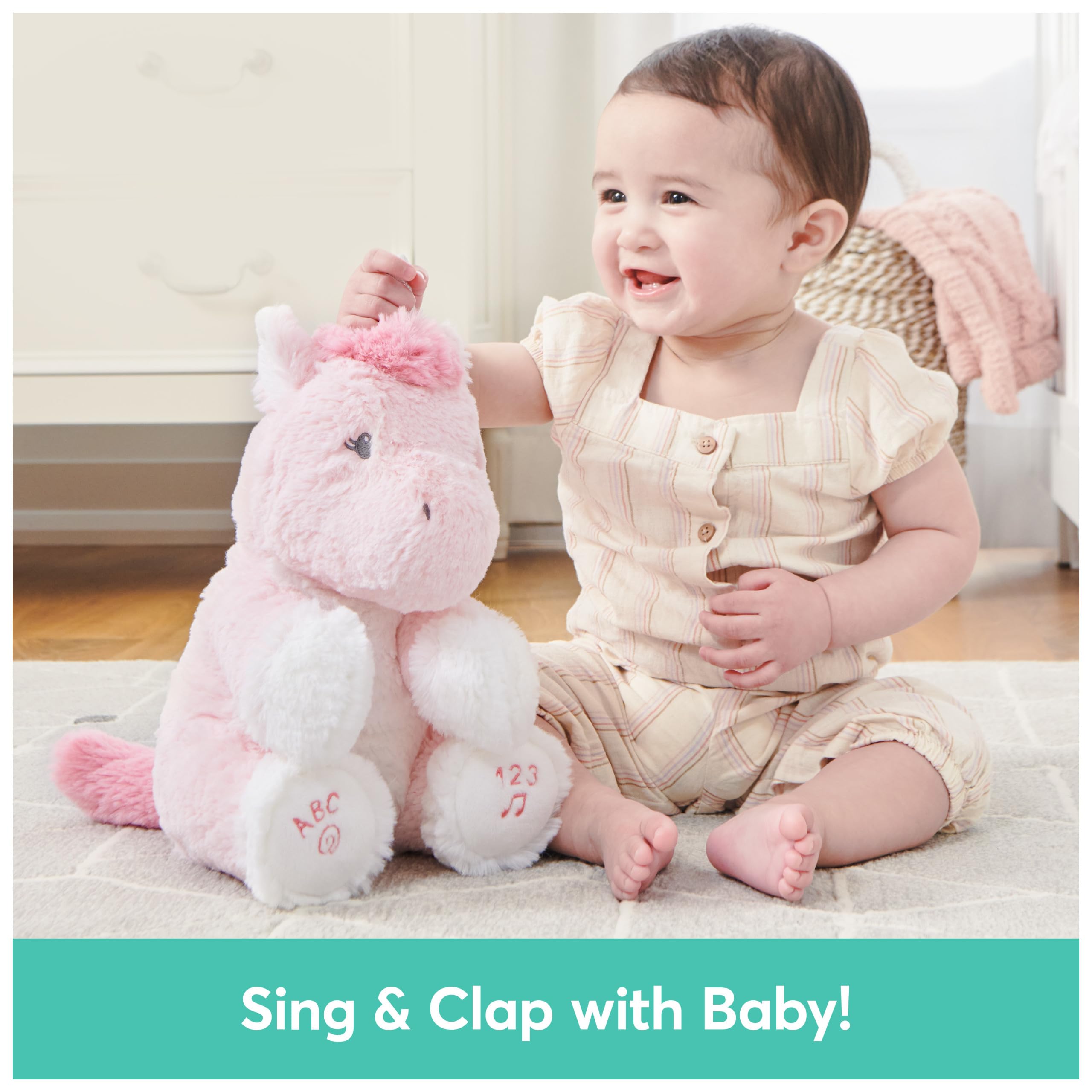 Foto 6 pulgar | Peluche Gund Baby Alora The Unicorn Singing With Abc Song - Venta Internacional.