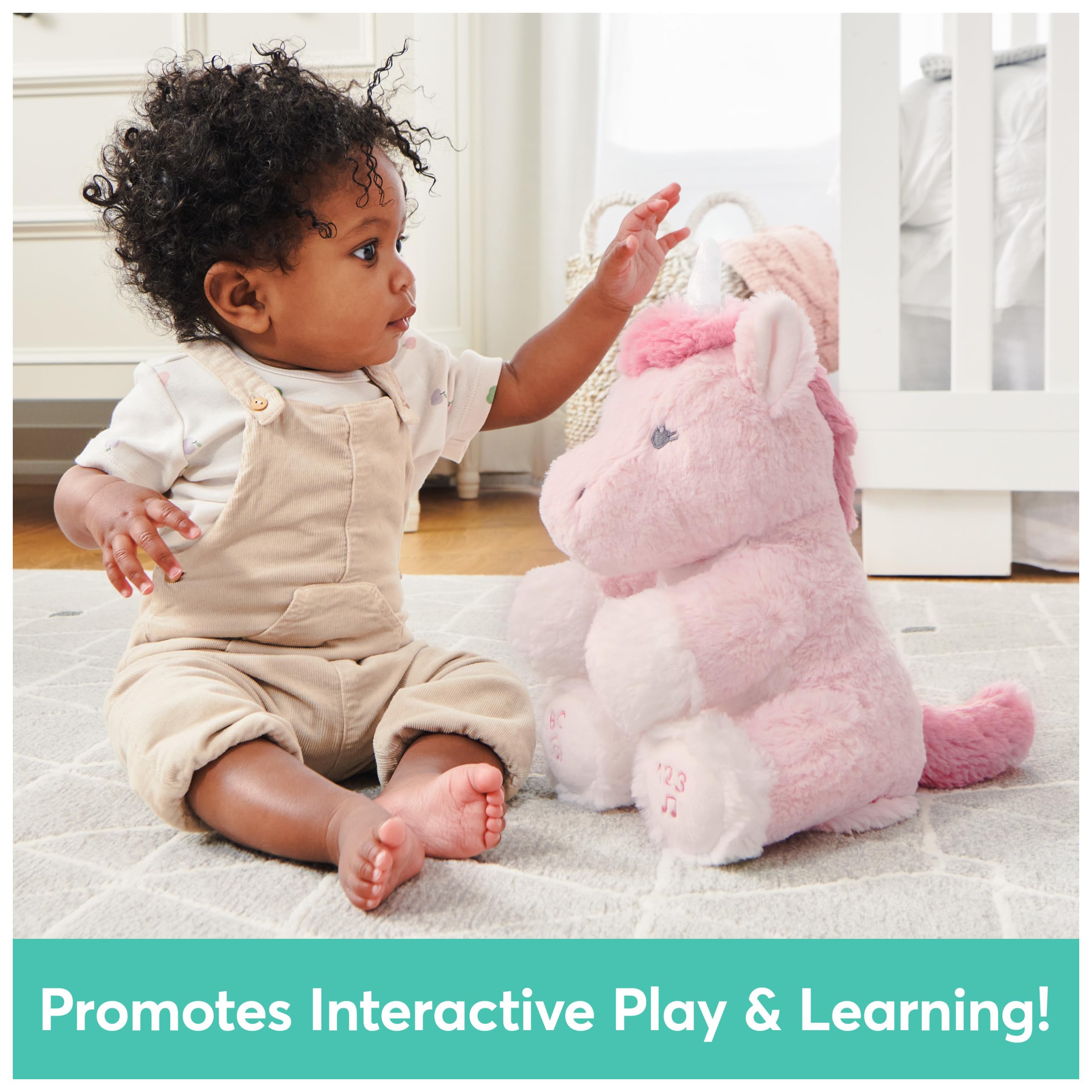 Foto 7 pulgar | Peluche Gund Baby Alora The Unicorn Singing With Abc Song - Venta Internacional.