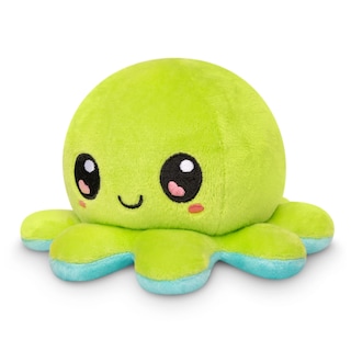 Foto 2 | Peluche Con Forma De Tortuga, Reversible, Color Verde Pulpo, 10 Cm - Venta Internacional.
