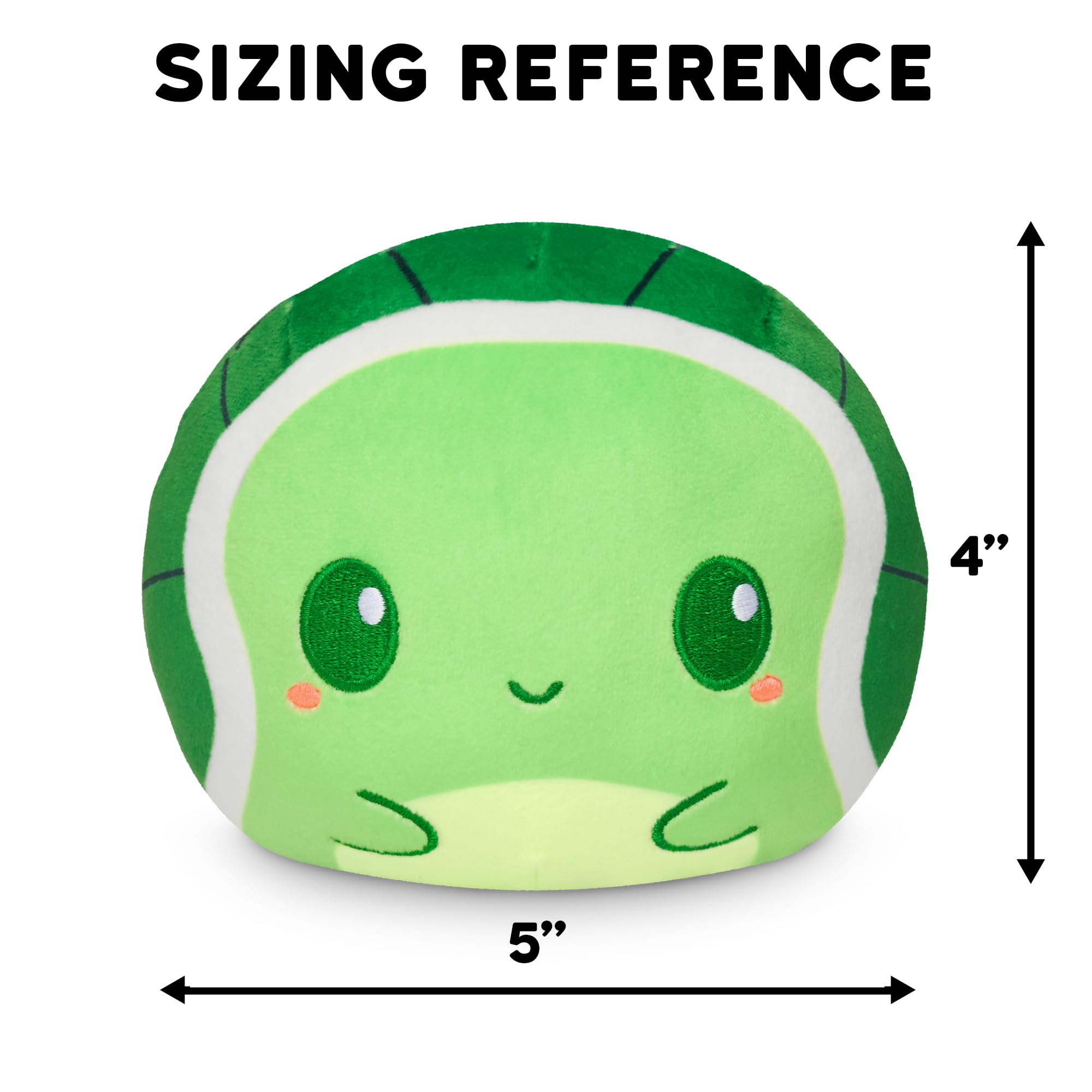 Foto 5 pulgar | Peluche Teeturtle 4 Reversible Turtle Cute Kawaii Green - Venta Internacional.