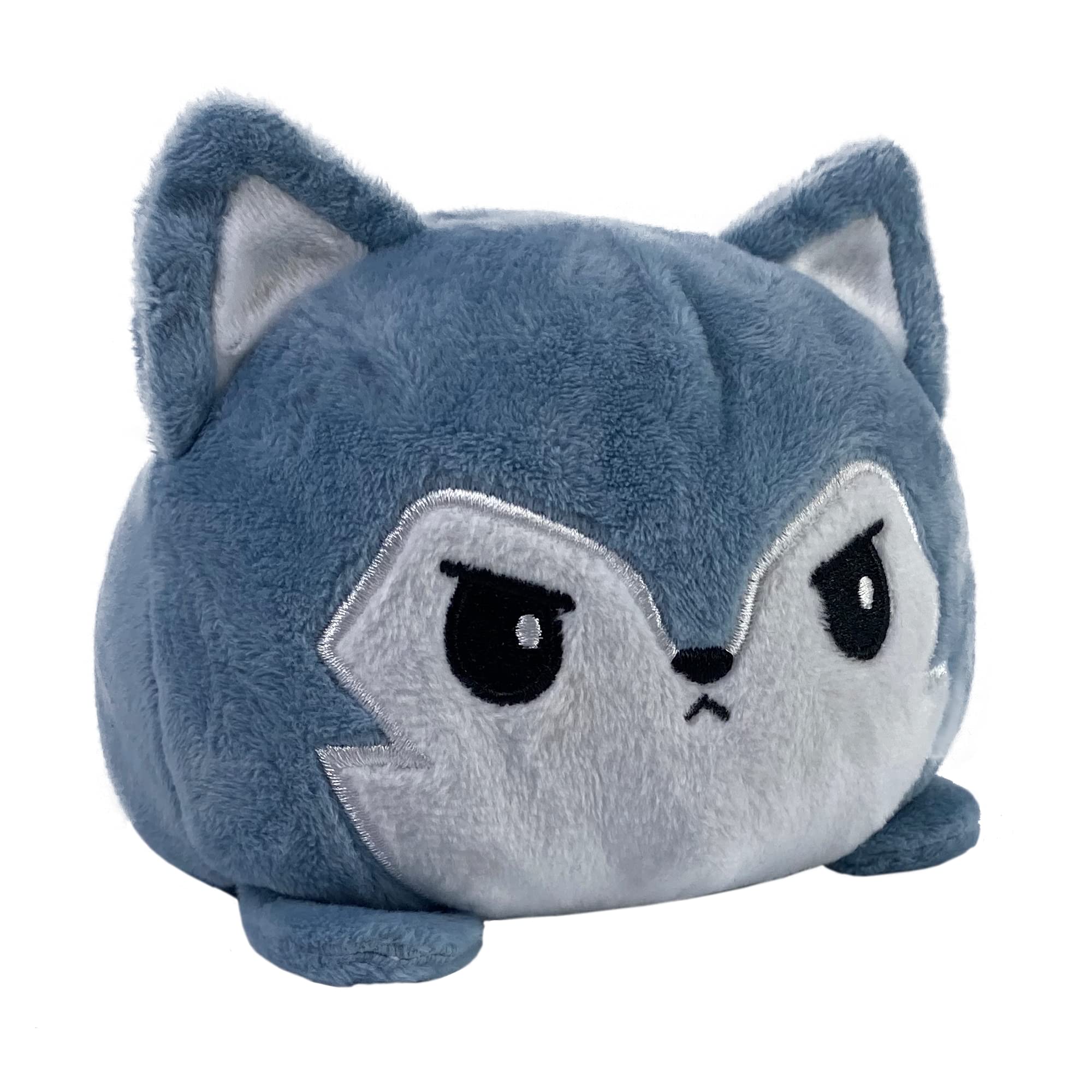 Peluche Teeturtle The Original Reversible Wolf Grey - Venta Internacional.