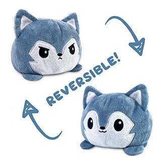Foto 3 | Peluche Teeturtle The Original Reversible Wolf Grey - Venta Internacional.