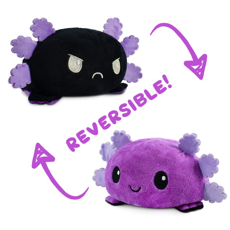 Foto 4 pulgar | El Axolotl Reversible Original De Peluche Teeturtle, 10 Cm, Color Morado - Venta Internacional.