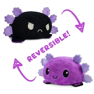 Foto 3 | El Axolotl Reversible Original De Peluche Teeturtle, 10 Cm, Color Morado - Venta Internacional.