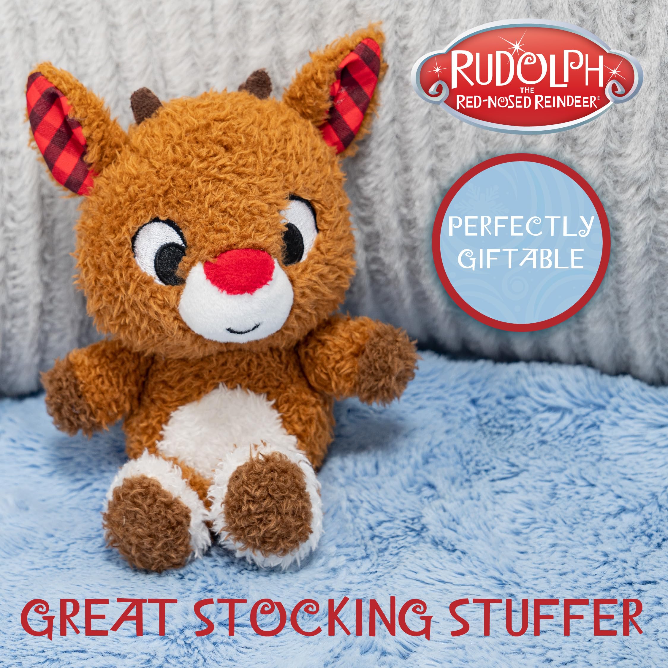Foto 5 pulgar | Peluche De Peluche Kids Preferred Rudolph De 15 Cm De Altura - Venta Internacional.