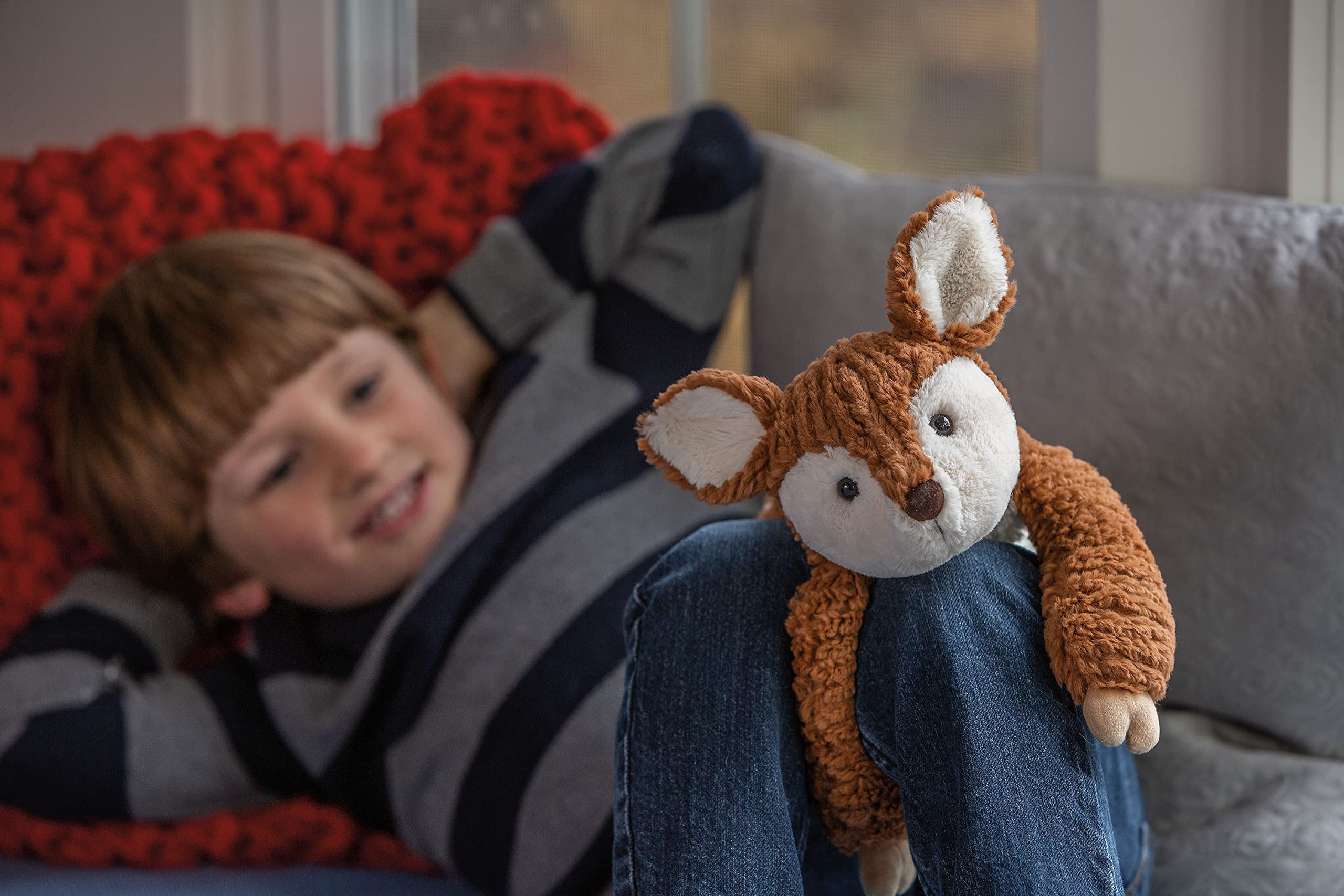Foto 5 | Peluche Mary Meyer Cozy Toes, Peluche, 43 Cm, Color Cervatillo - Venta Internacional.